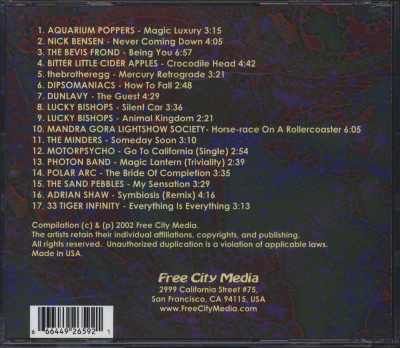 Various: The International League Of Telepathic Explorers, CD