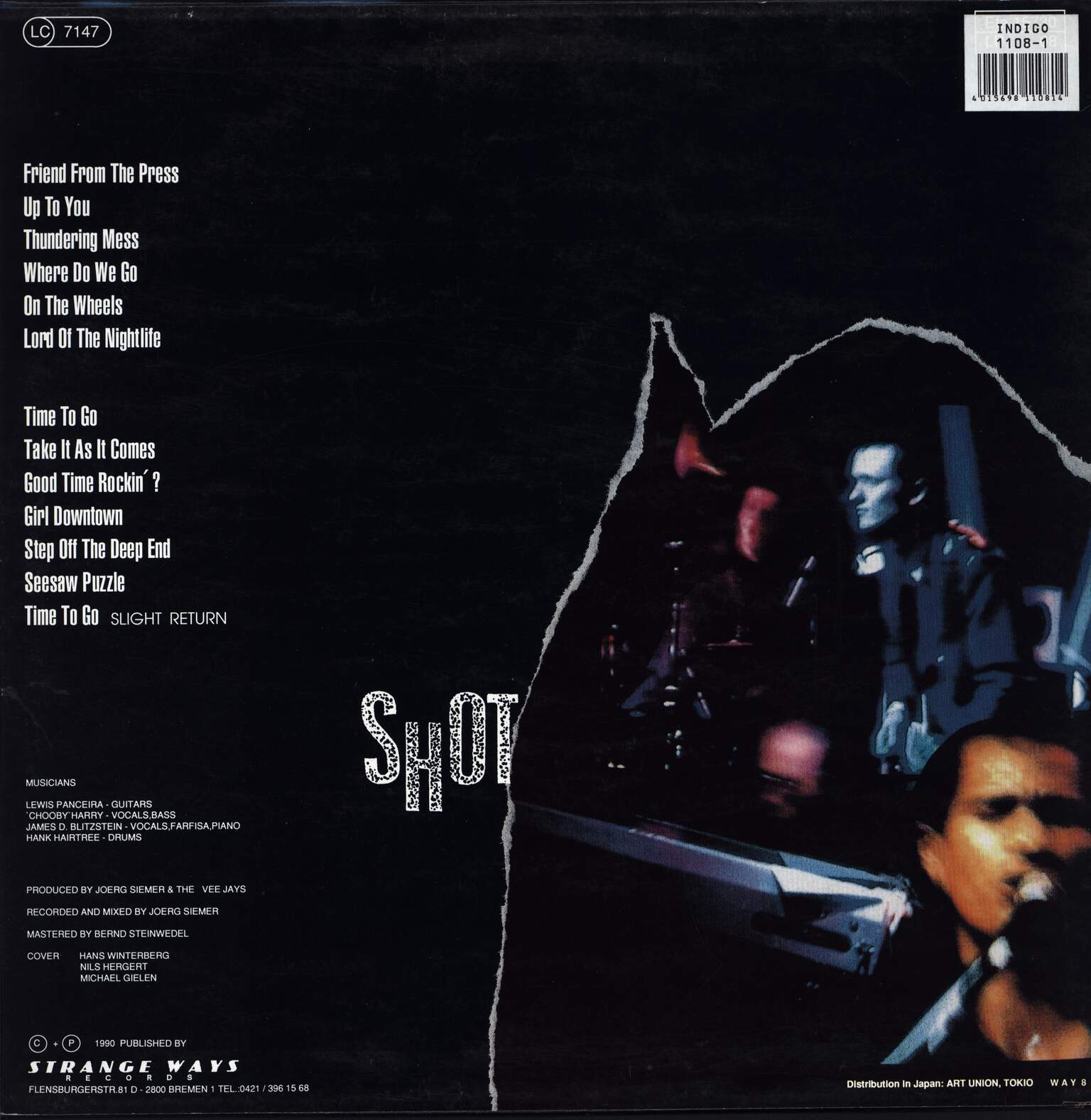The Vee Jays: Shot, LP (Vinyl)