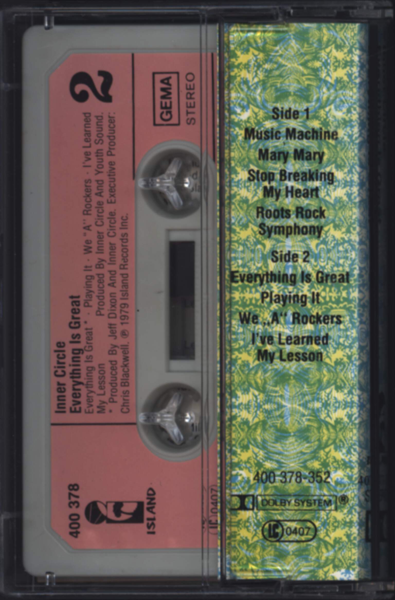 Inner Circle: Everything Is Great, Compact Cassette