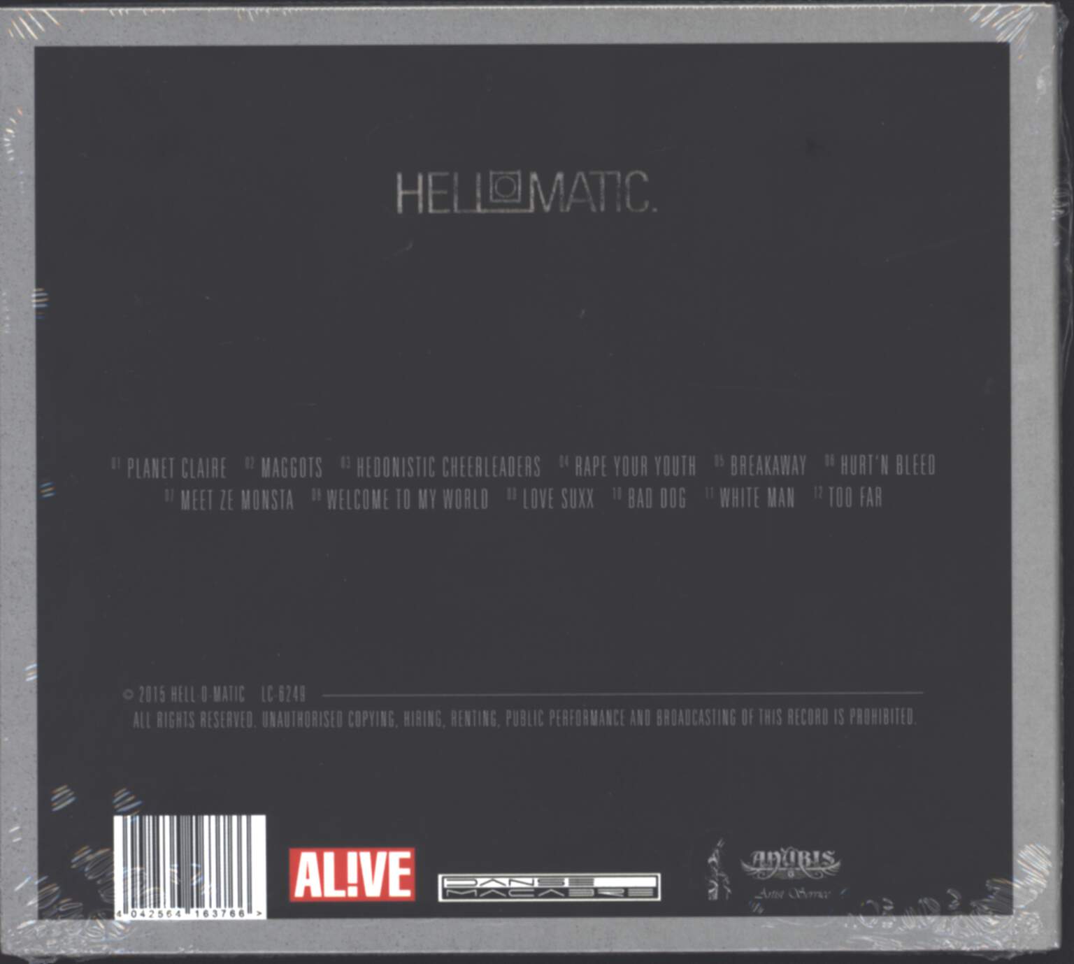 Hell-O-Matic: Hell-O-Matic, CD