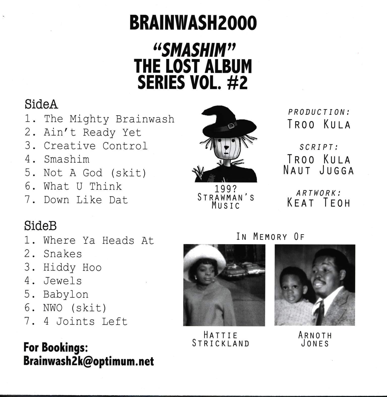 Brainwash 2000: Lost Album Series Vol. 2 "Smashim", LP (Vinyl)