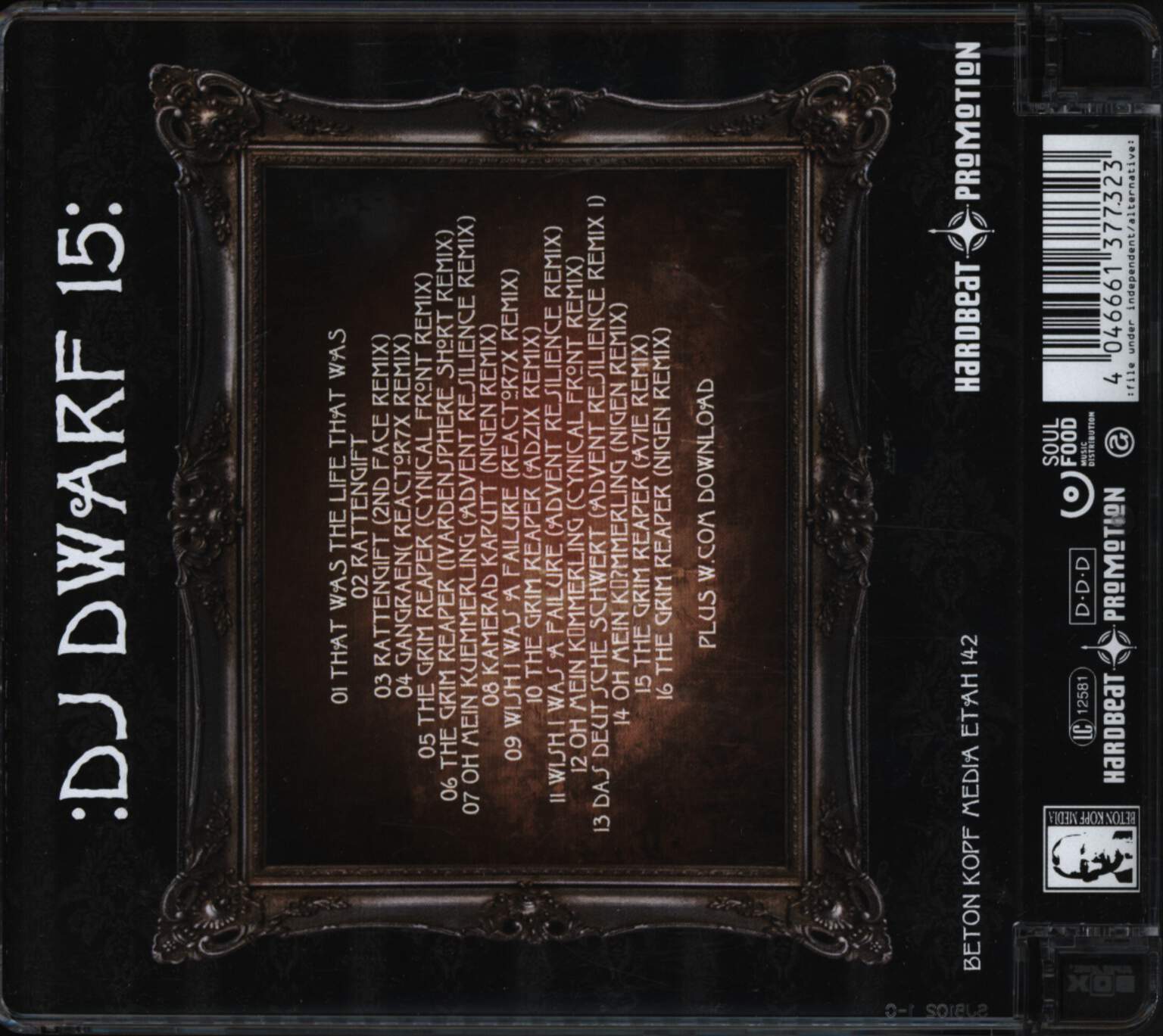 Wumpscut: DJ Dwarf 15, CD