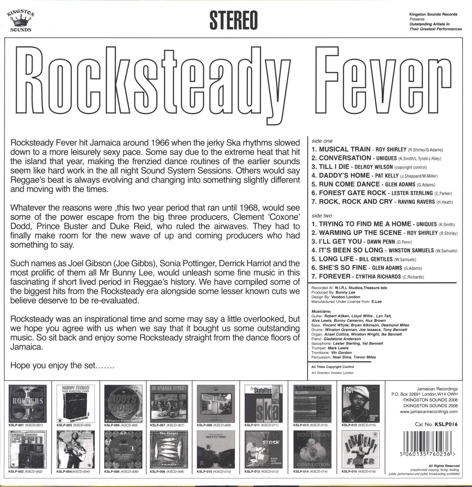 Various: Rocksteady Fever, LP (Vinyl)