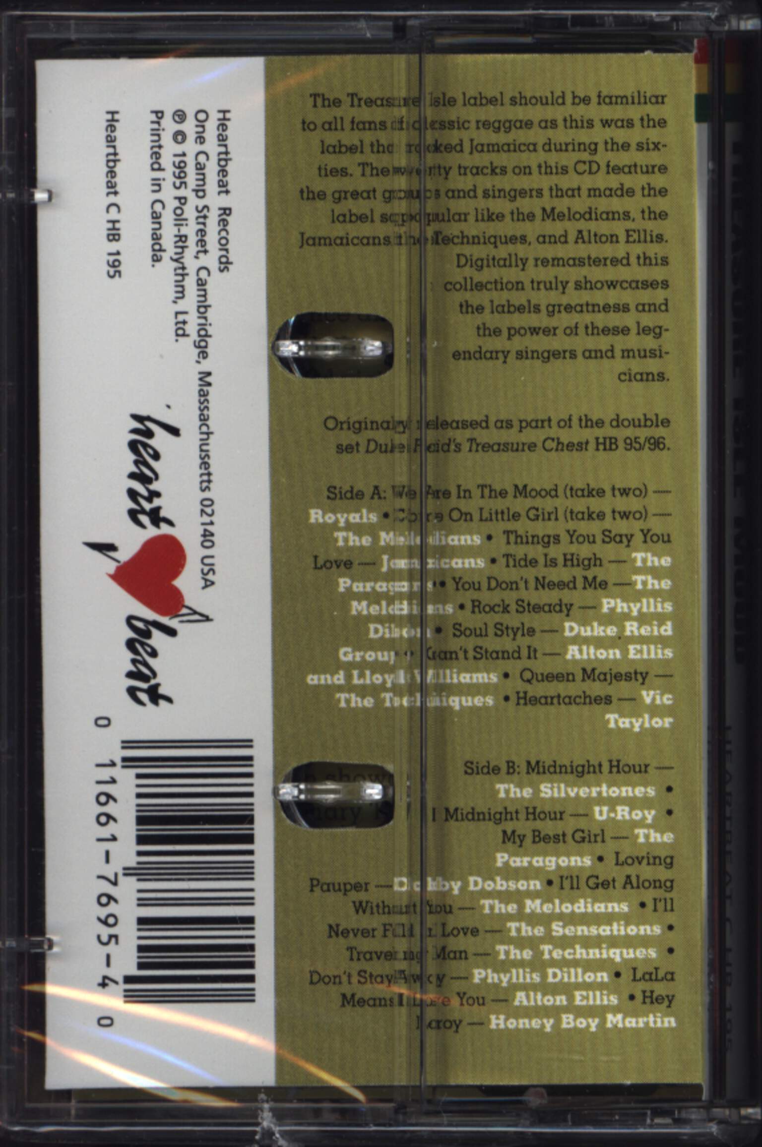 Various: Treasure Isle Mood, Tape