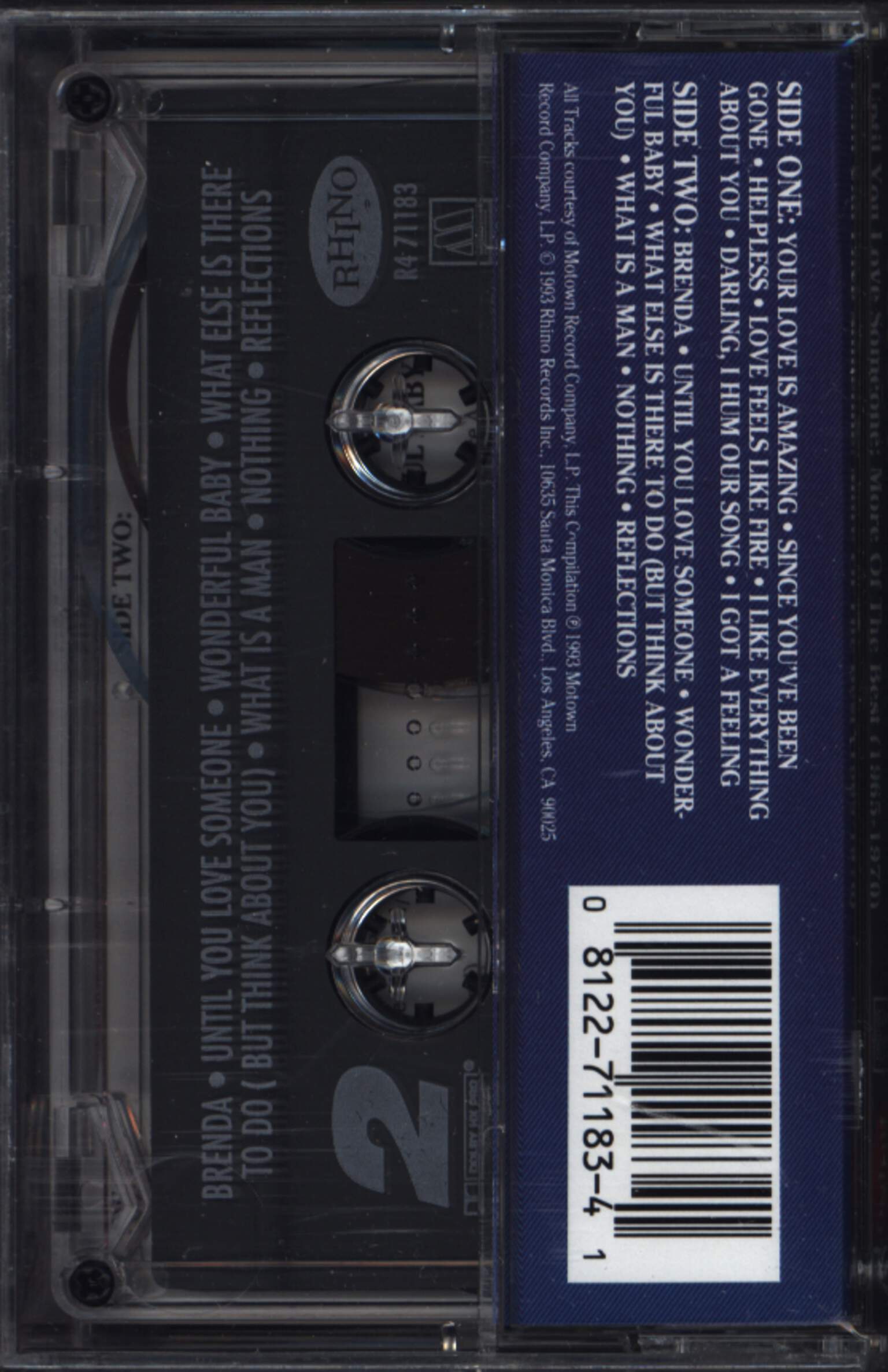 Four Tops: Until You Love Someone: More Of The Best (1965-1970), Compact Cassette