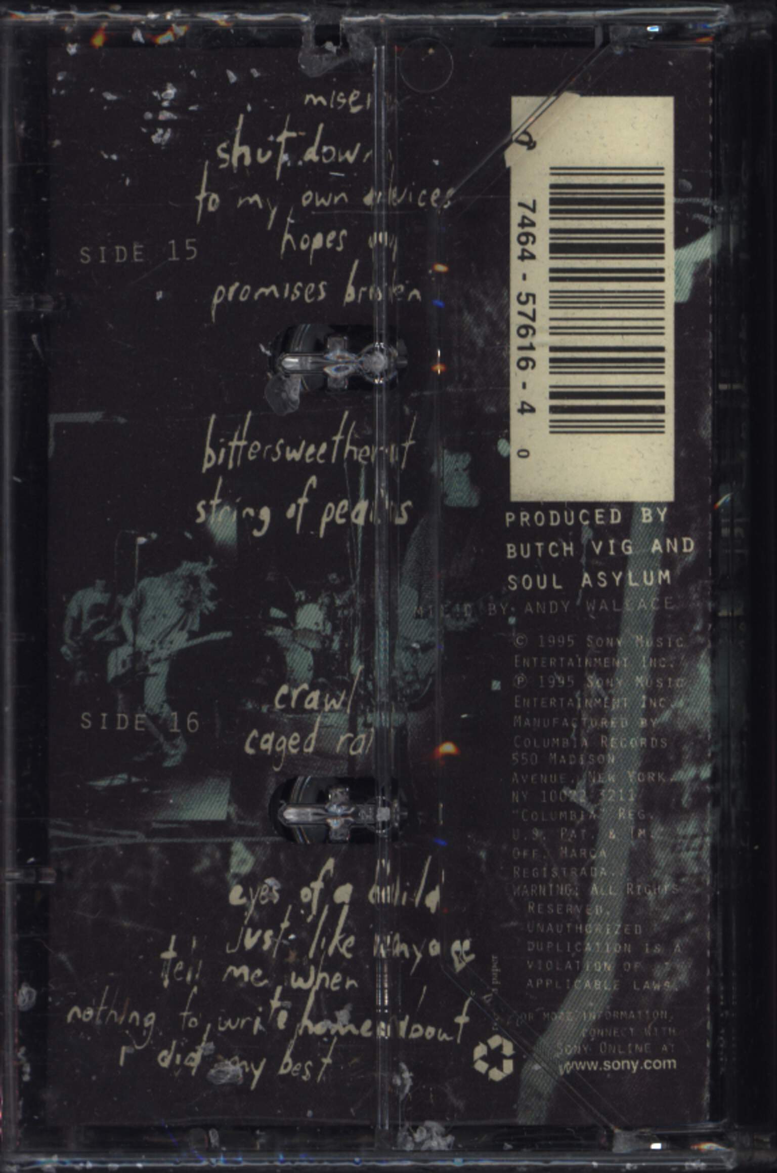 Soul Asylum: Let Your Dim Light Shine, Compact Cassette