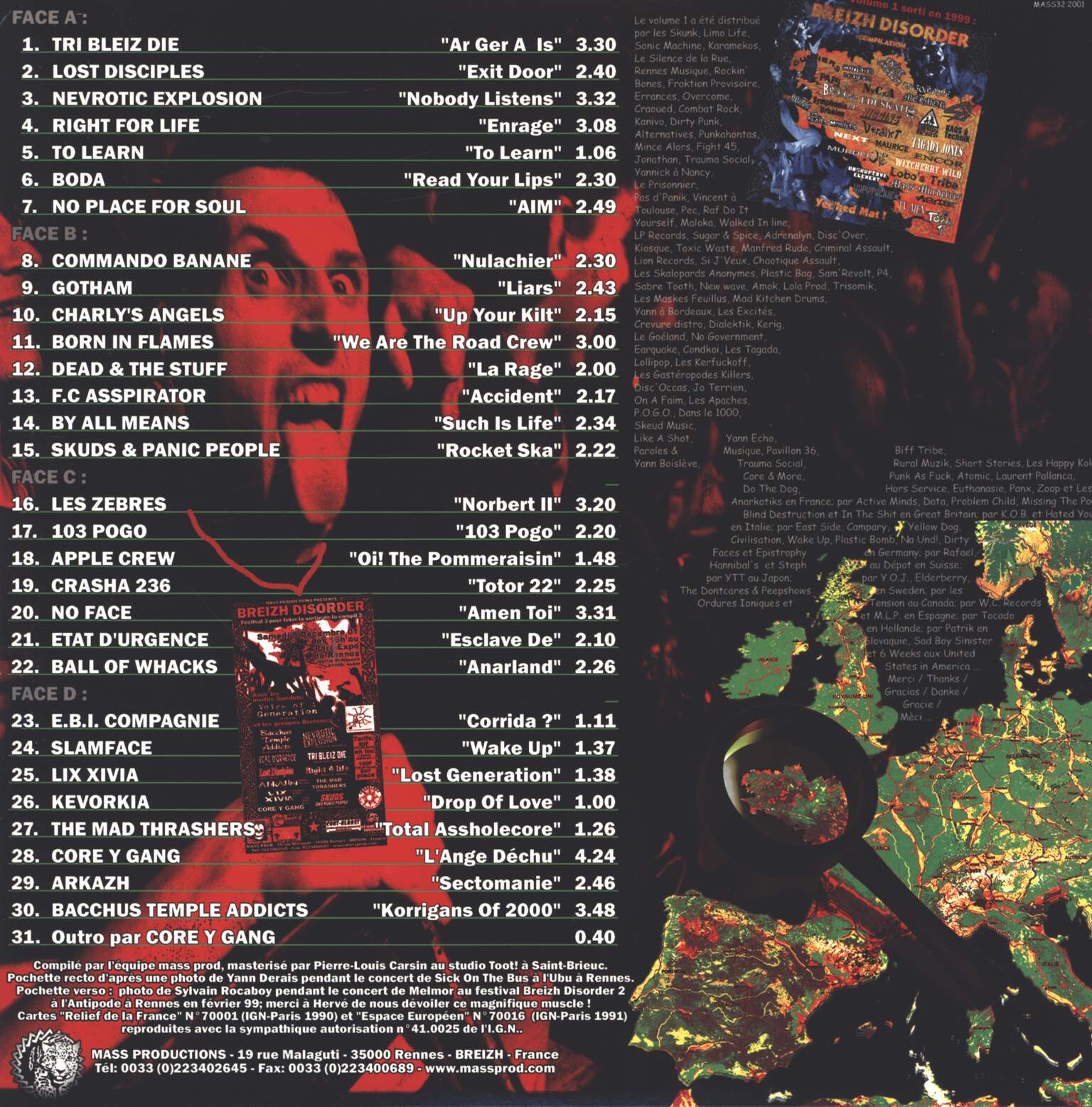 Various: Breizh Disorder Compilation Volume 2, LP (Vinyl)