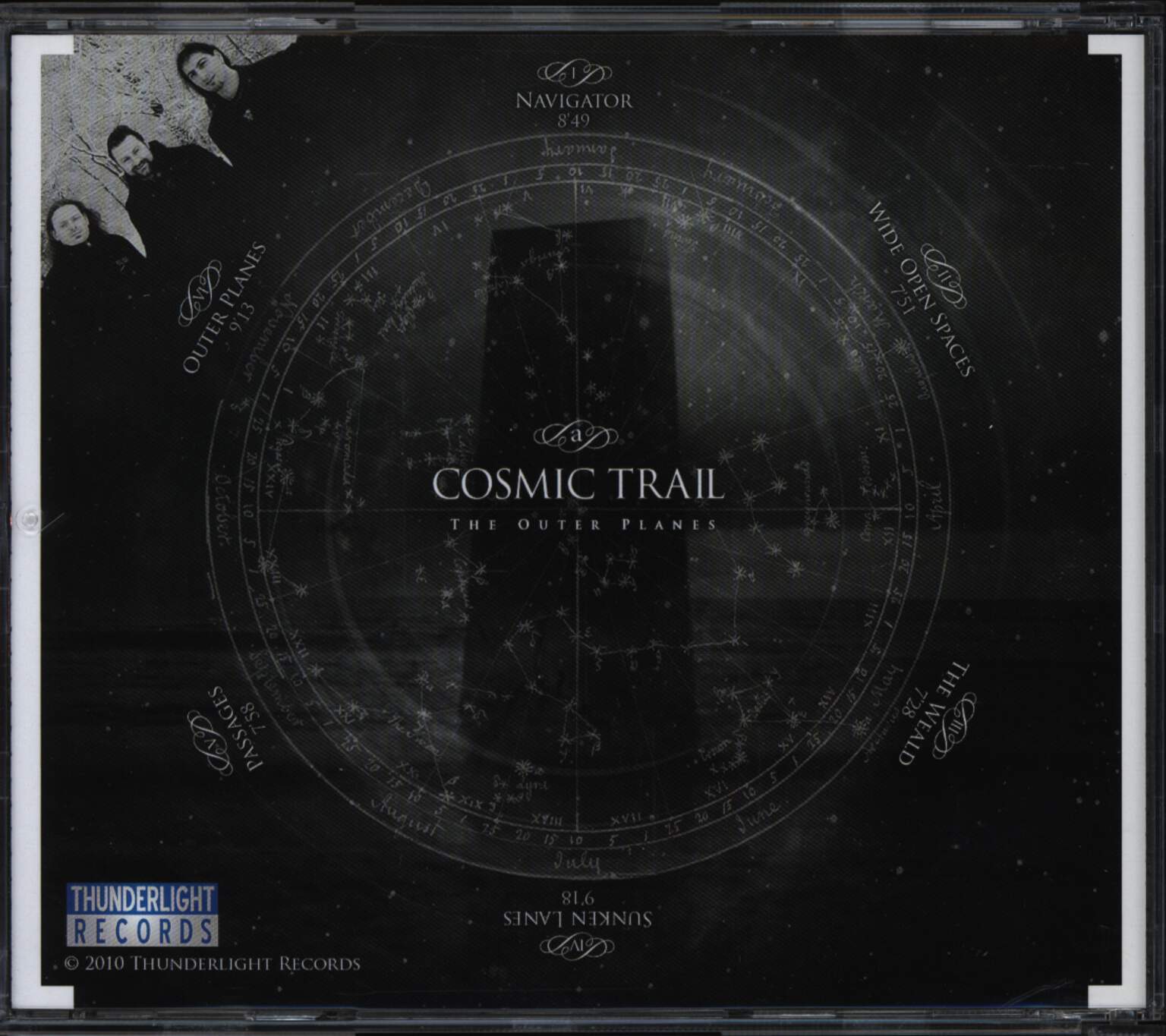 A Cosmic Trail: The Outer Planes, CD