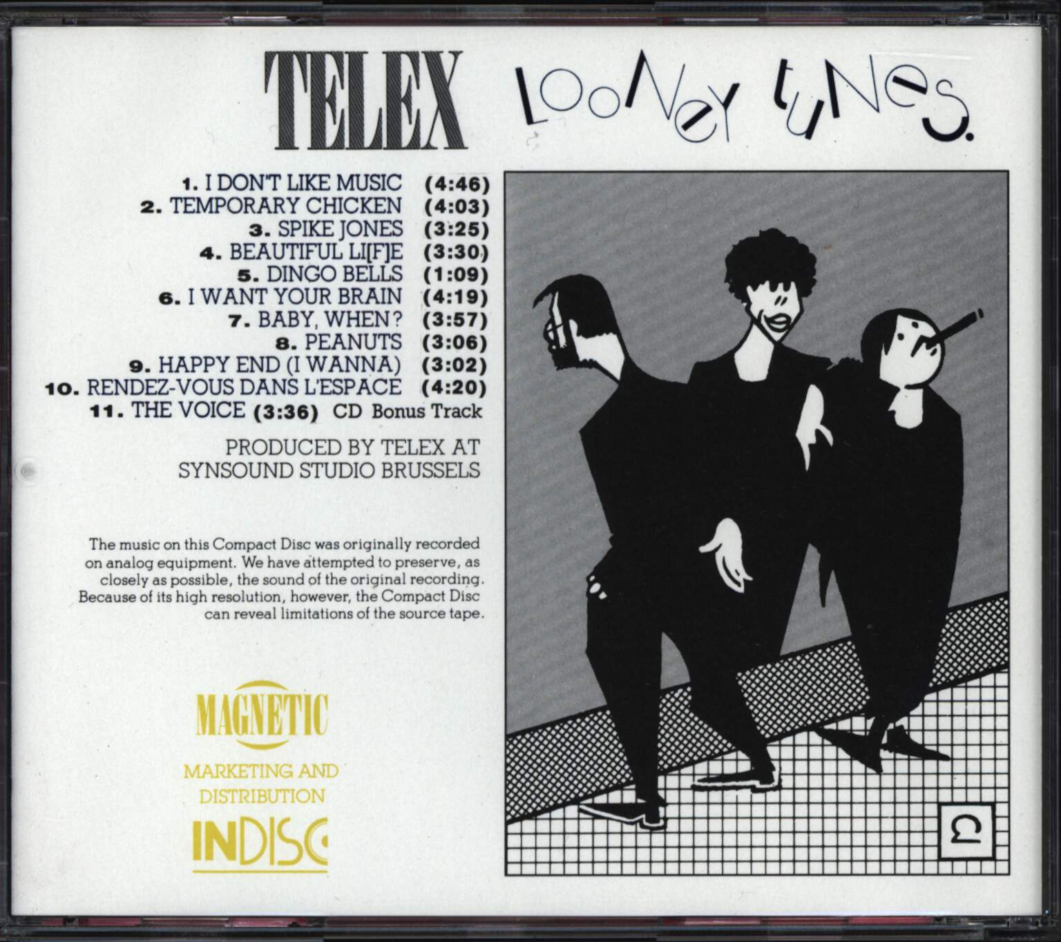 Telex: Looney Tunes, CD