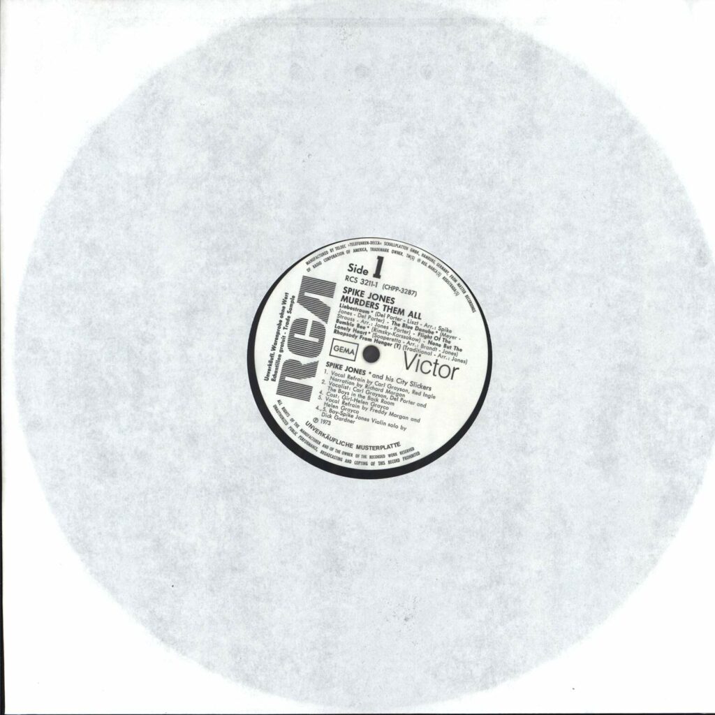 Spike Jones And His City Slickers: Spike Jones Murders Them All, 2×LP (Vinyl)