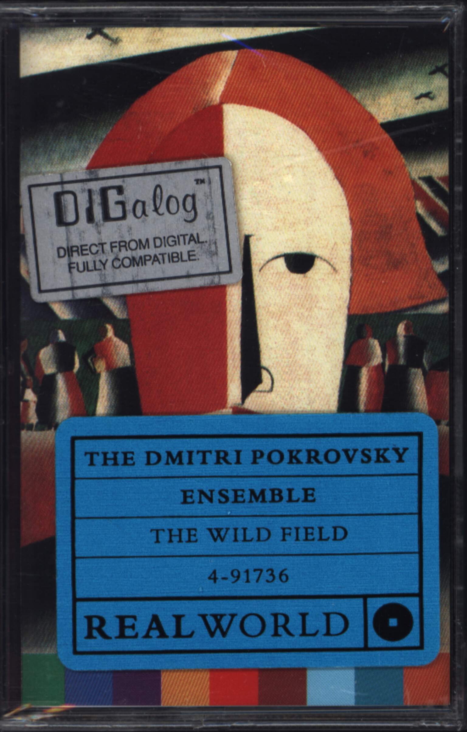 The Dmitri Pokrovsky Ensemble: The Wild Field, Compact Cassette