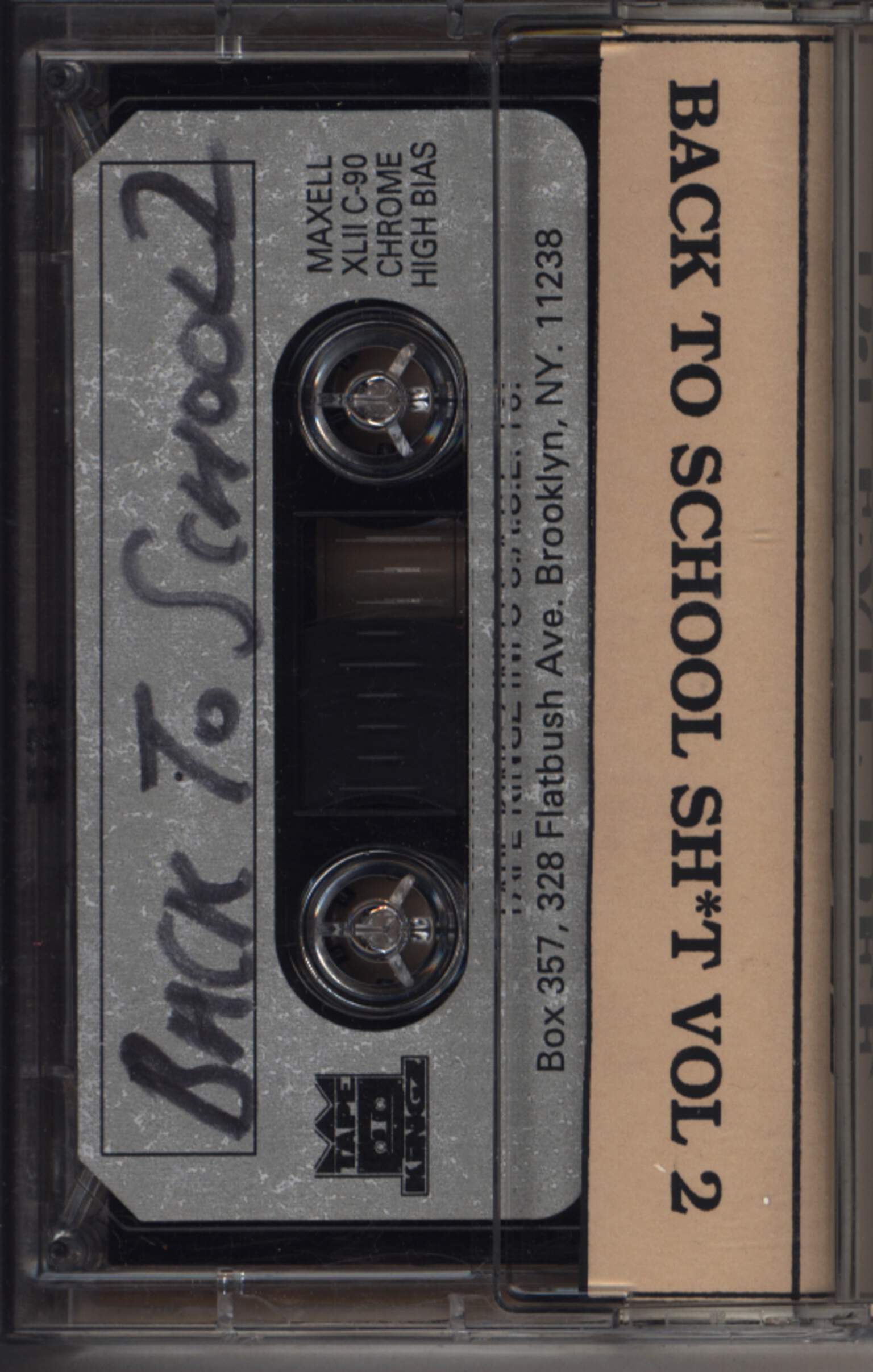 Evil Dee: Back To School Sh*t Part Two, Compact Cassette