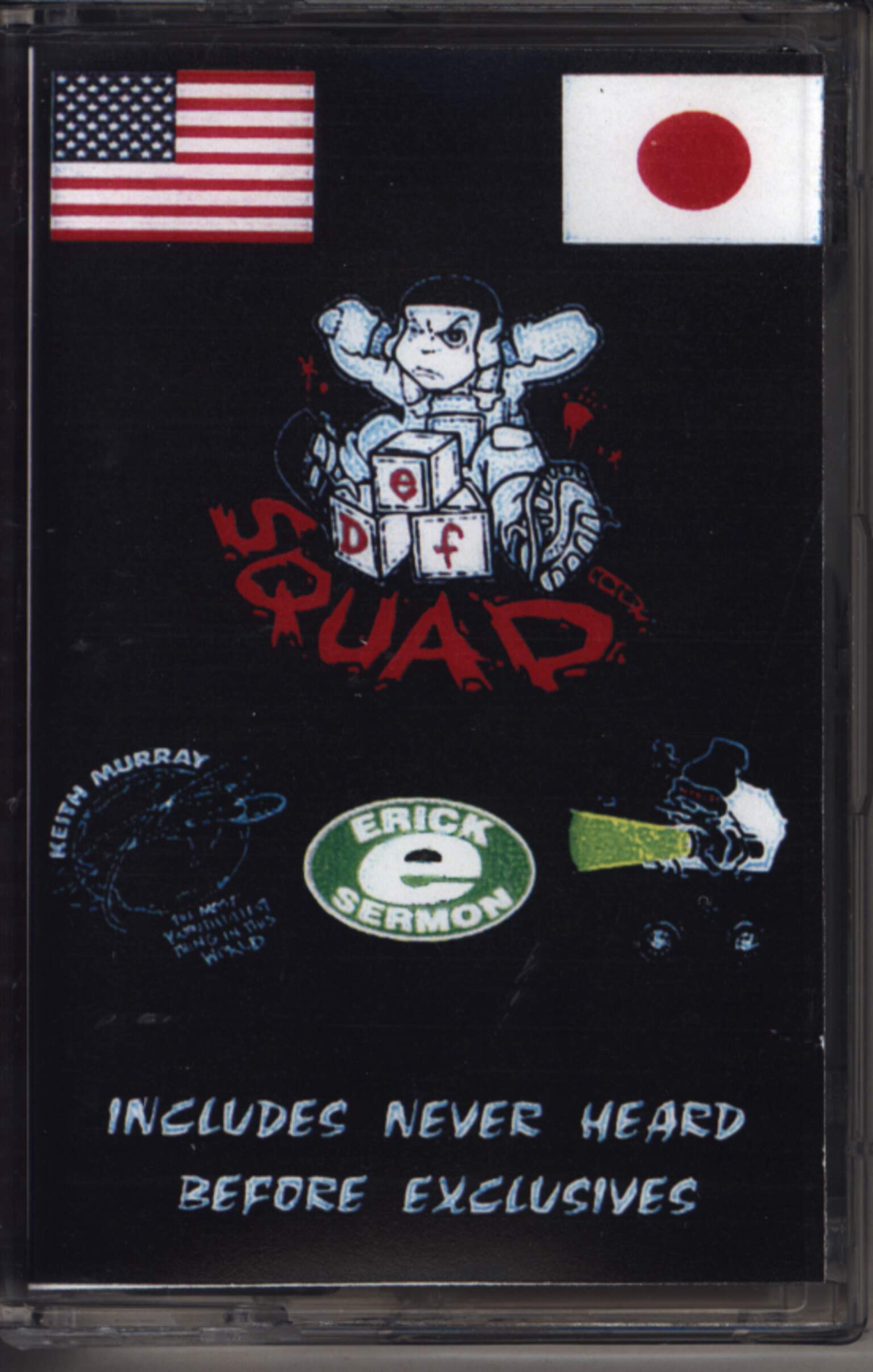 Def Squad: Japan Tour '96 Mixtape, Compact Cassette