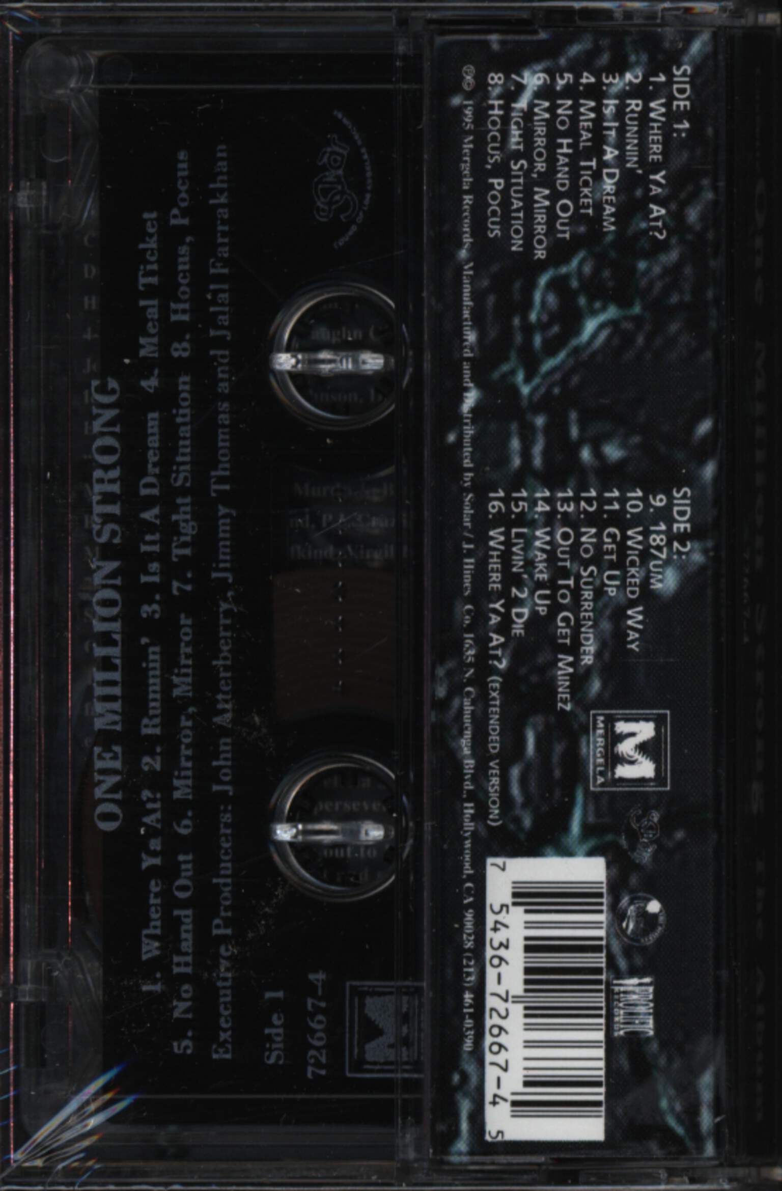 Various: One Million Strong, Compact Cassette