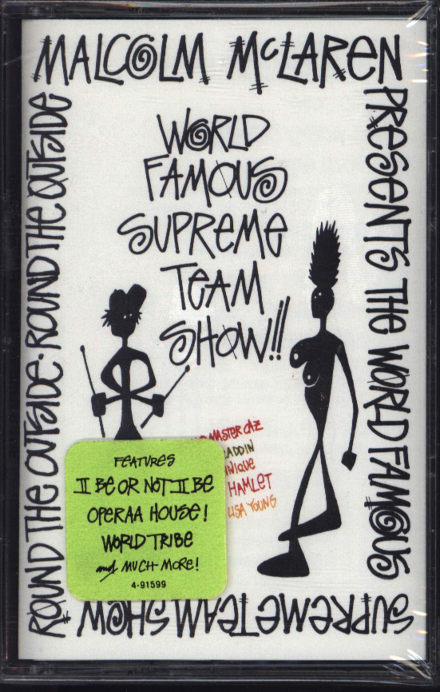Malcolm McLaren: Round The Outside! Round The Outside!, Compact Cassette