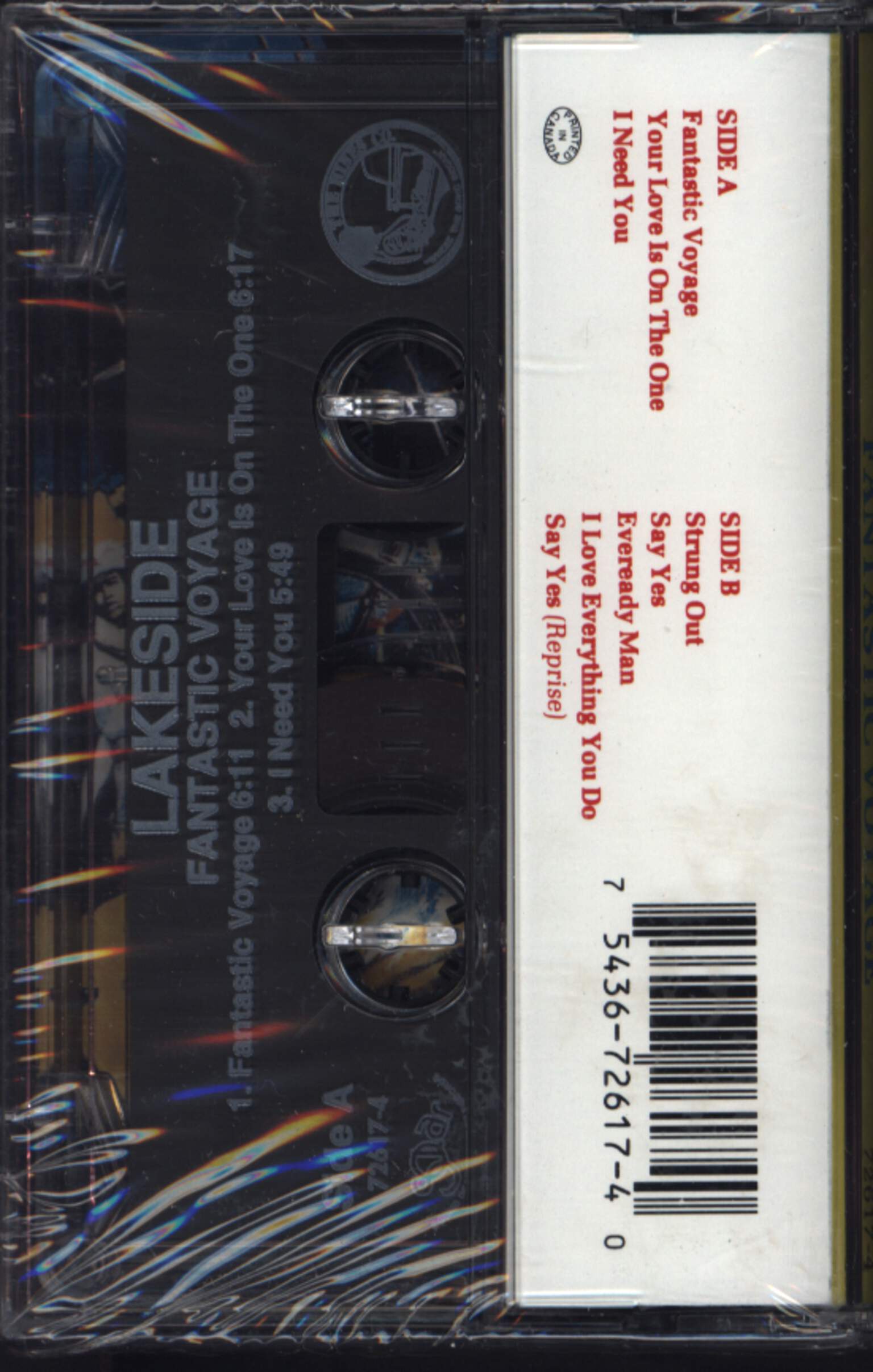 Lakeside: Fantastic Voyage, Compact Cassette