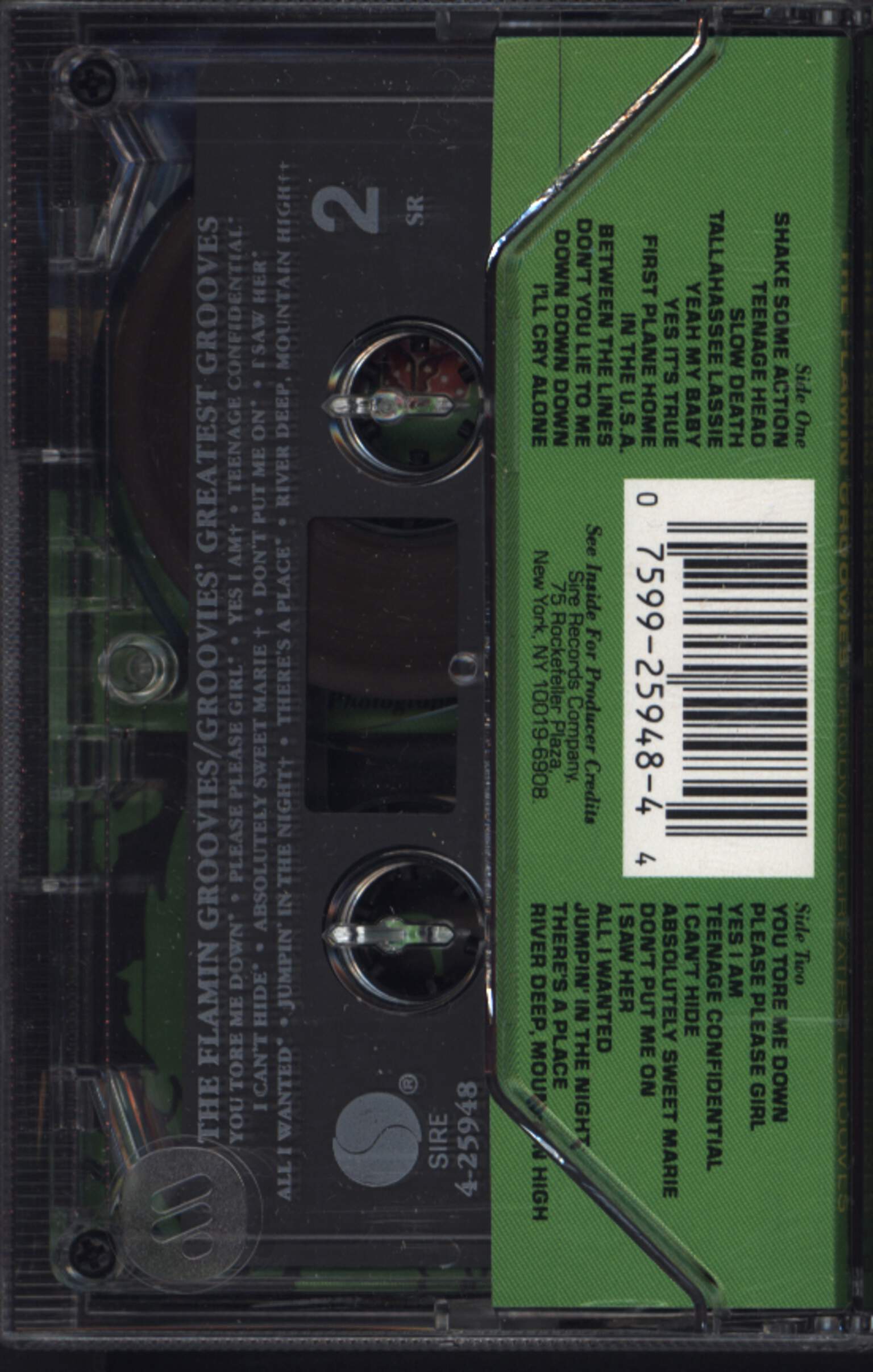 The Flamin' Groovies: Groovies' Greatest Grooves, Tape