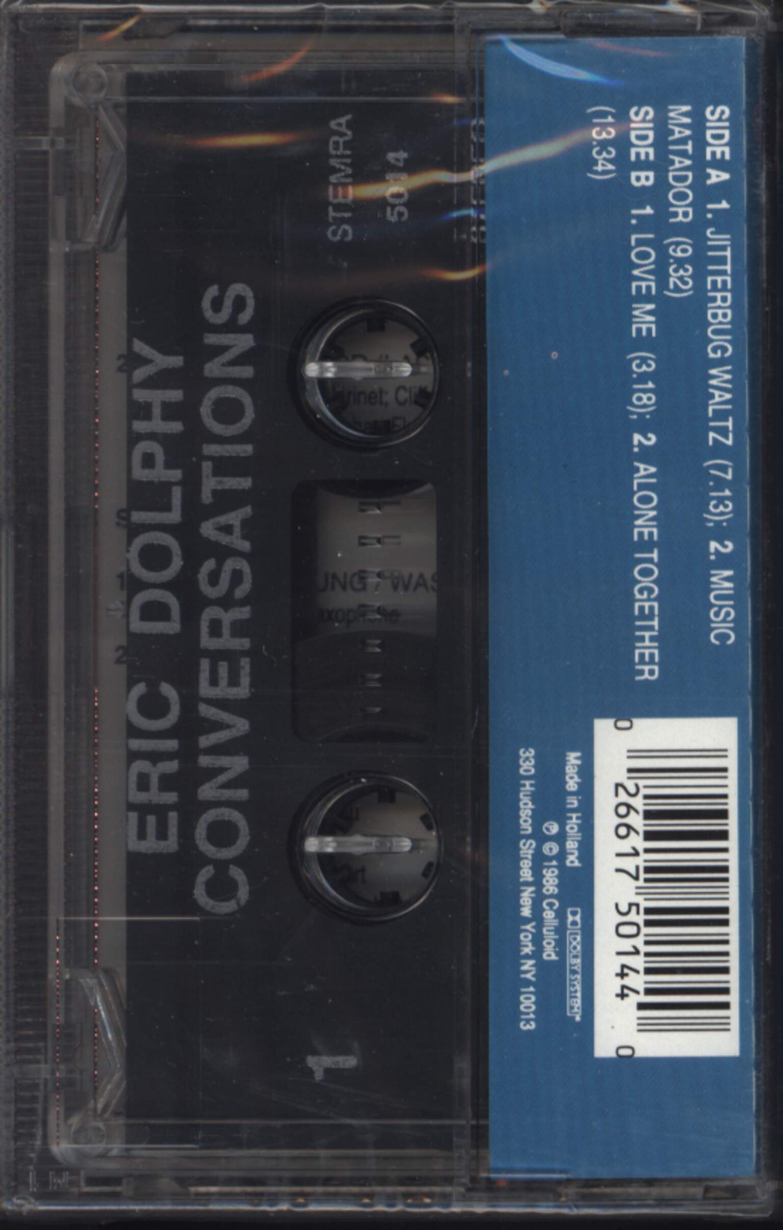Eric Dolphy: Conversations, Compact Cassette