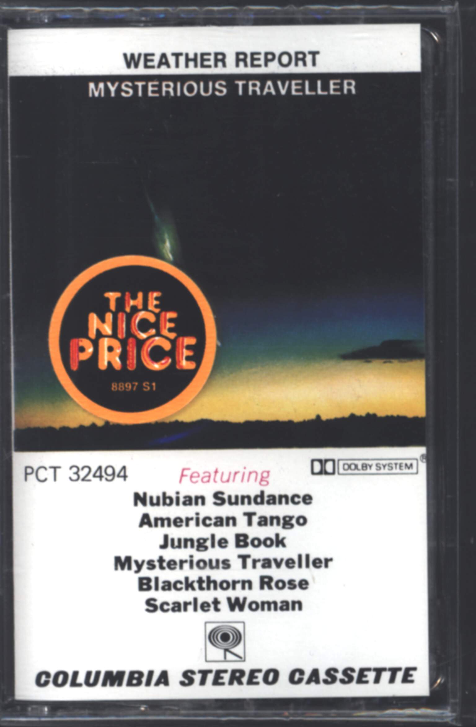 Weather Report: Mysterious Traveller, Compact Cassette