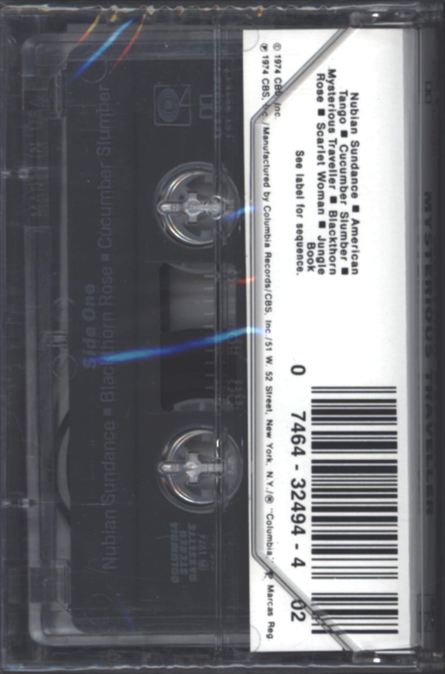 Weather Report: Mysterious Traveller, Compact Cassette