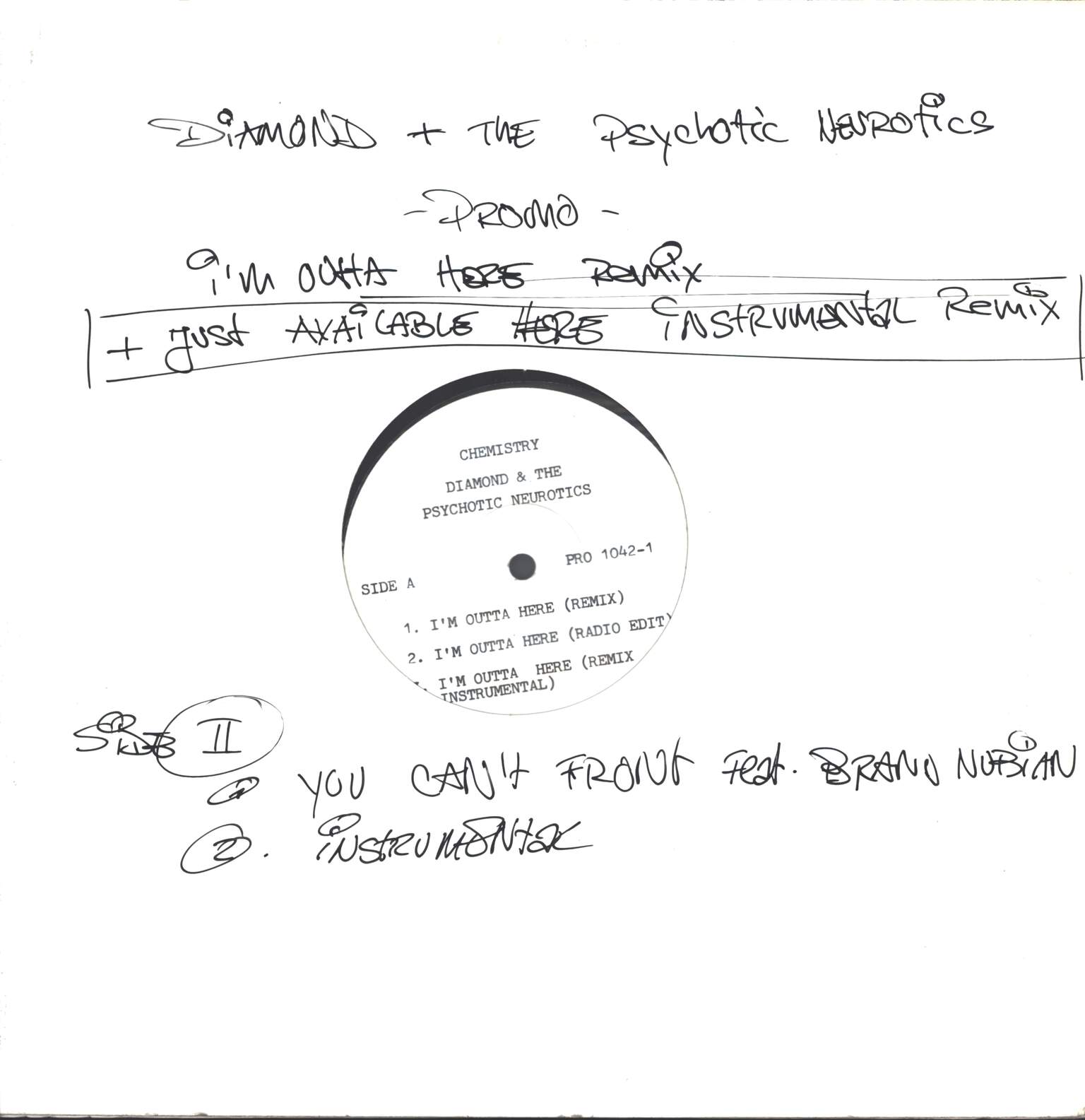 Diamond D: I'm Outta Here (Remix), 12" Maxi Single (Vinyl)