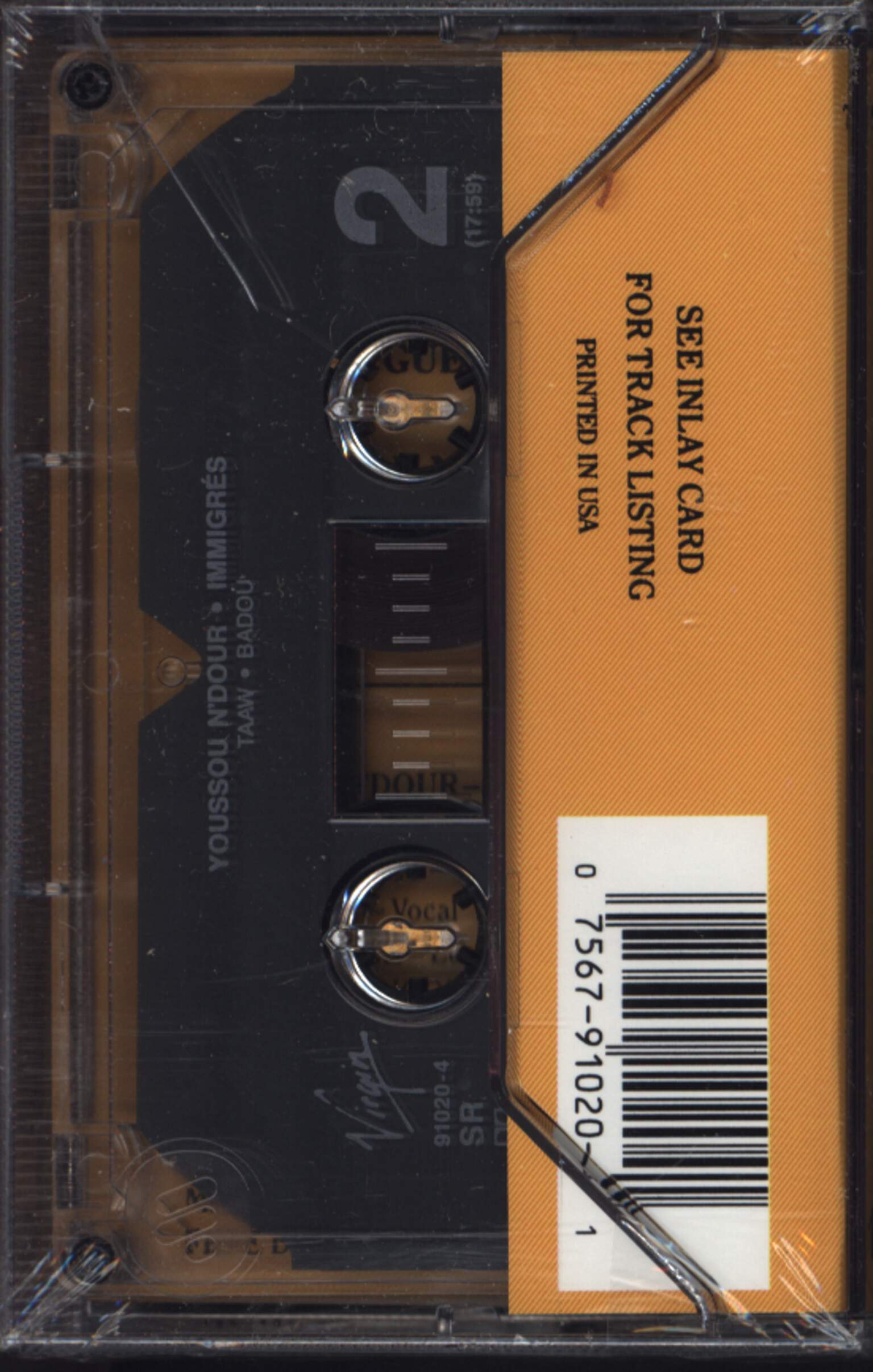 Youssou N'Dour: Immigrés, Compact Cassette