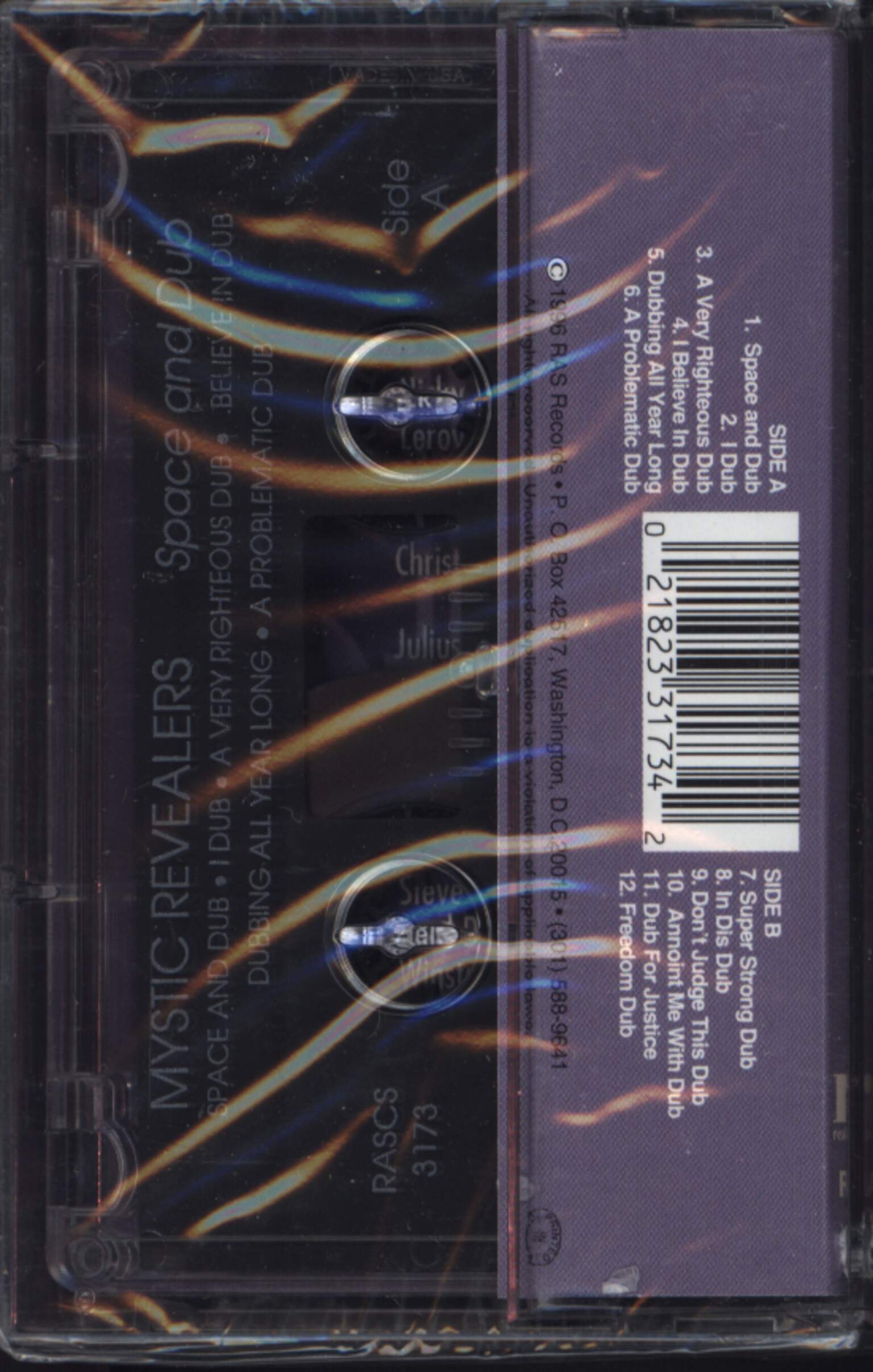Mystic Revealers: Space And Dub, Compact Cassette