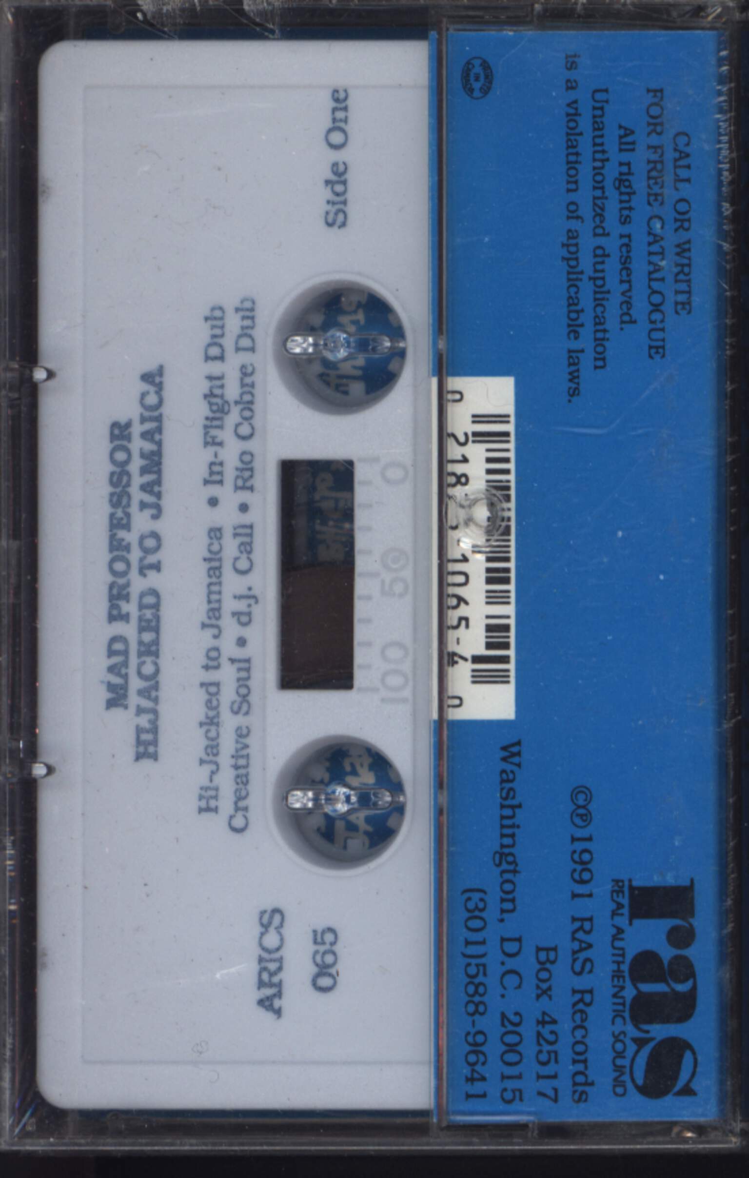Mad Professor: Dub Me Crazy Part 11: Hi-Jacked To Xaymaca (Jamaica), Tape