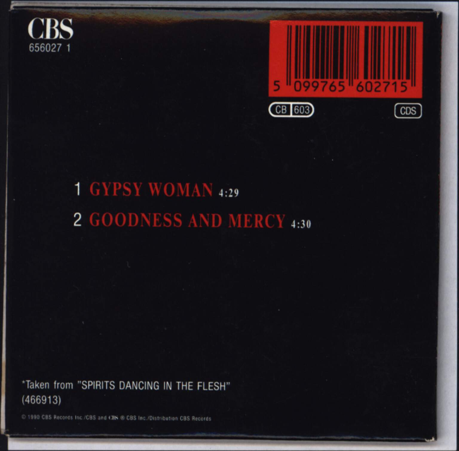 Santana: Gypsy Woman, 3" CD