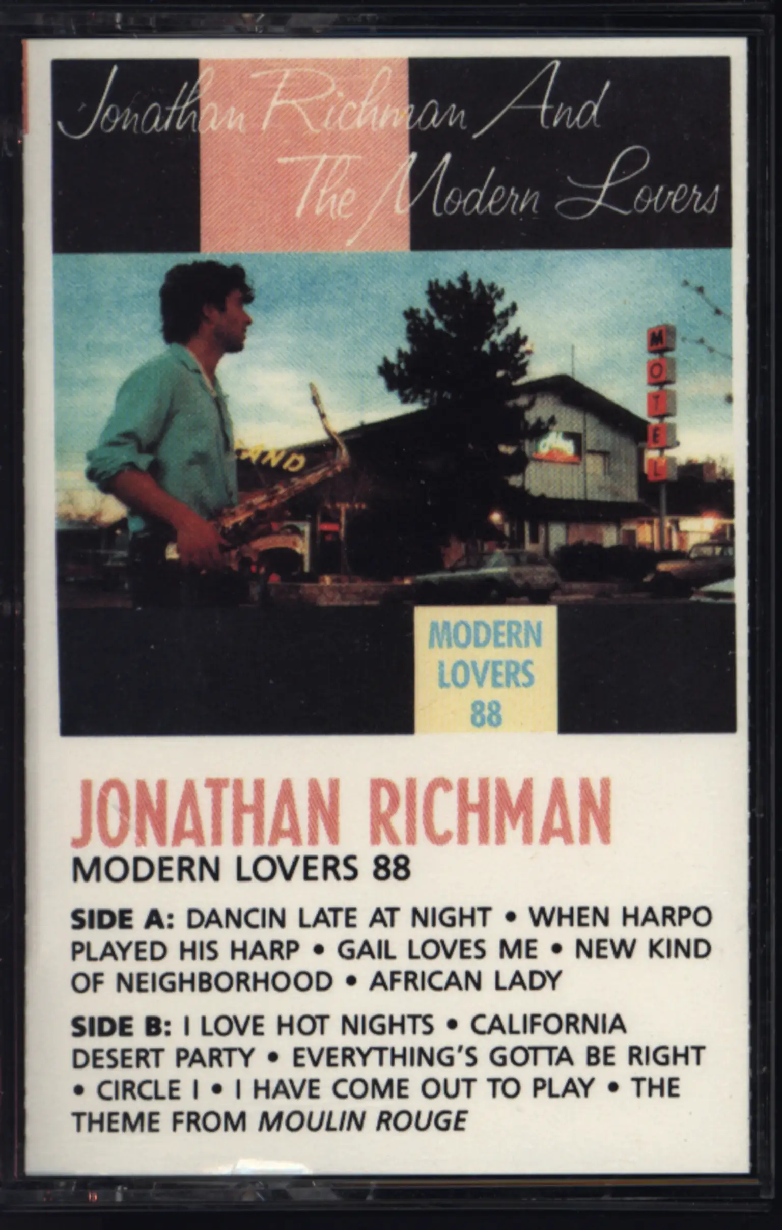 Jonathan Richman & The Modern Lovers: Modern Lovers 88, Compact Cassette