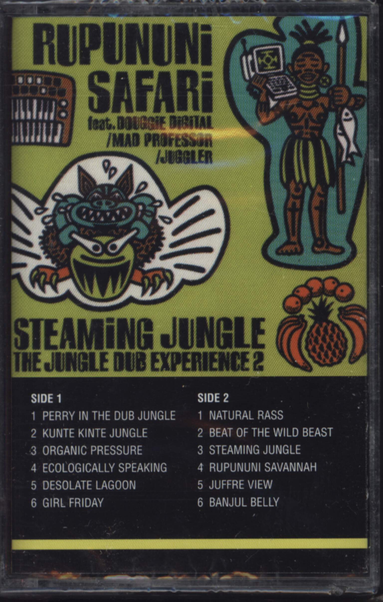 Rupununi Safari: Steaming Jungle (The Jungle Dub Experience 2), Compact Cassette