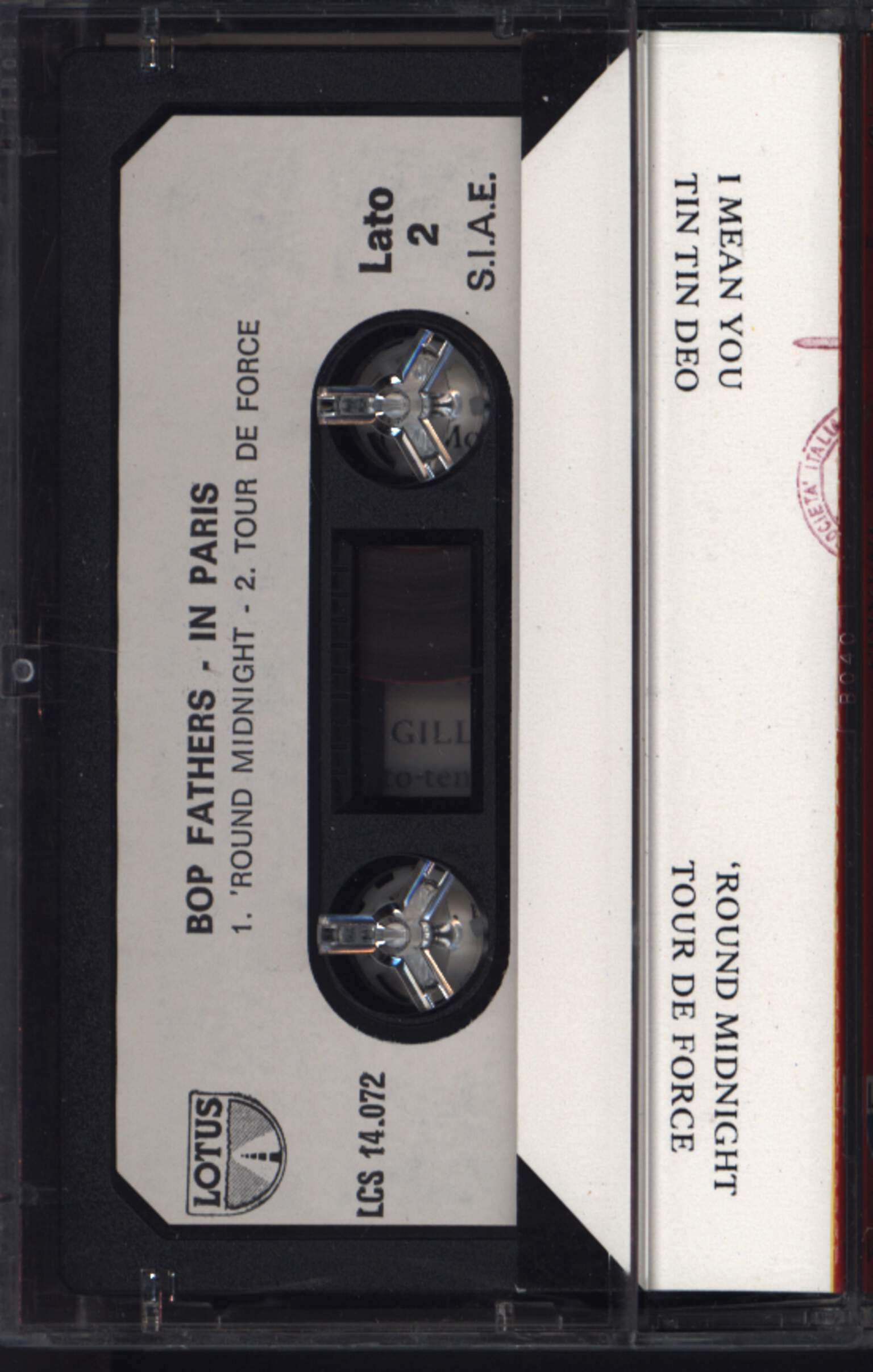 Dizzy Gillespie: Bop Fathers "In Paris", Compact Cassette