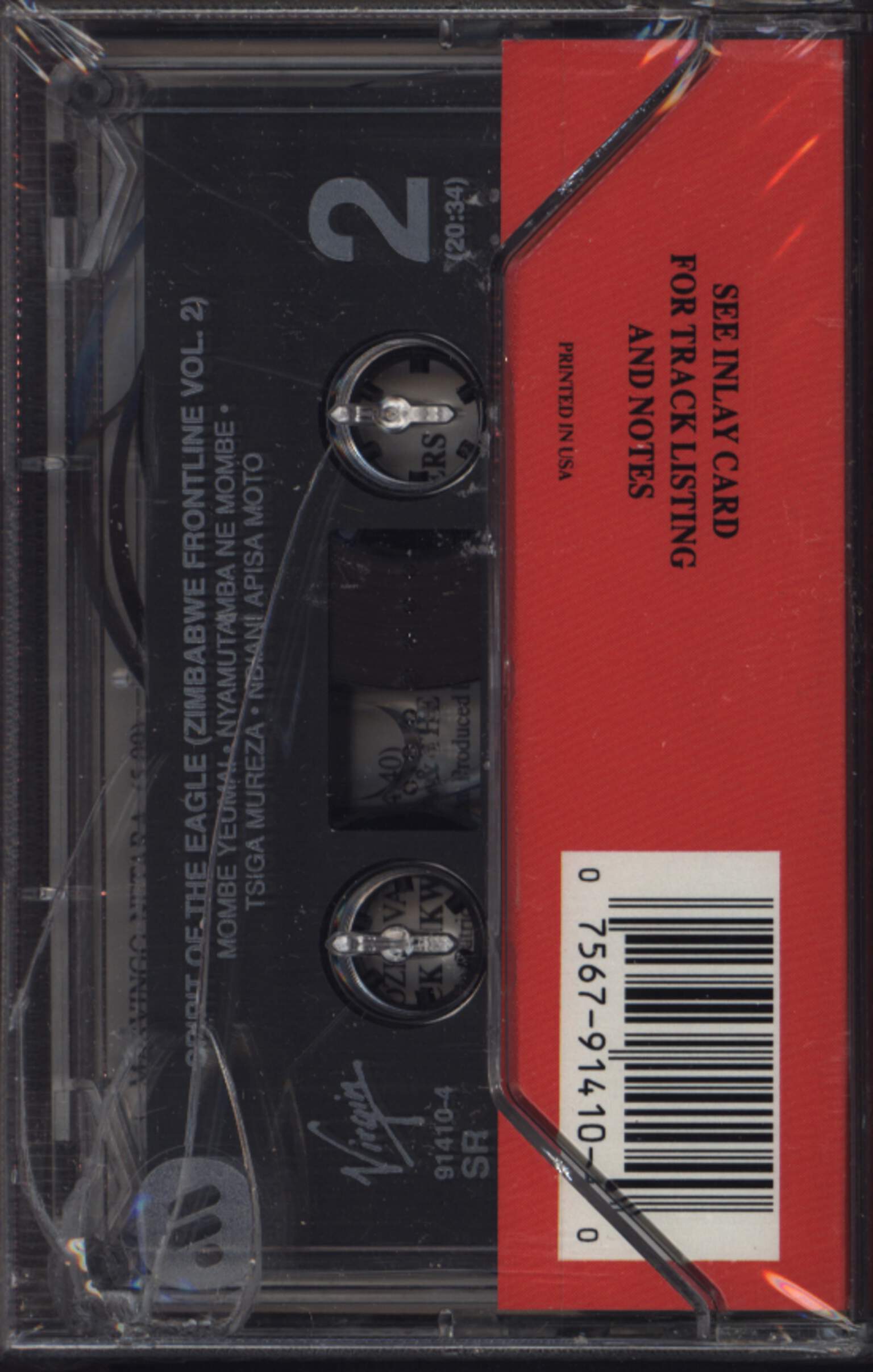 Various: Spirit Of The Eagle (Zimbabwe Frontline Vol. 2), Tape