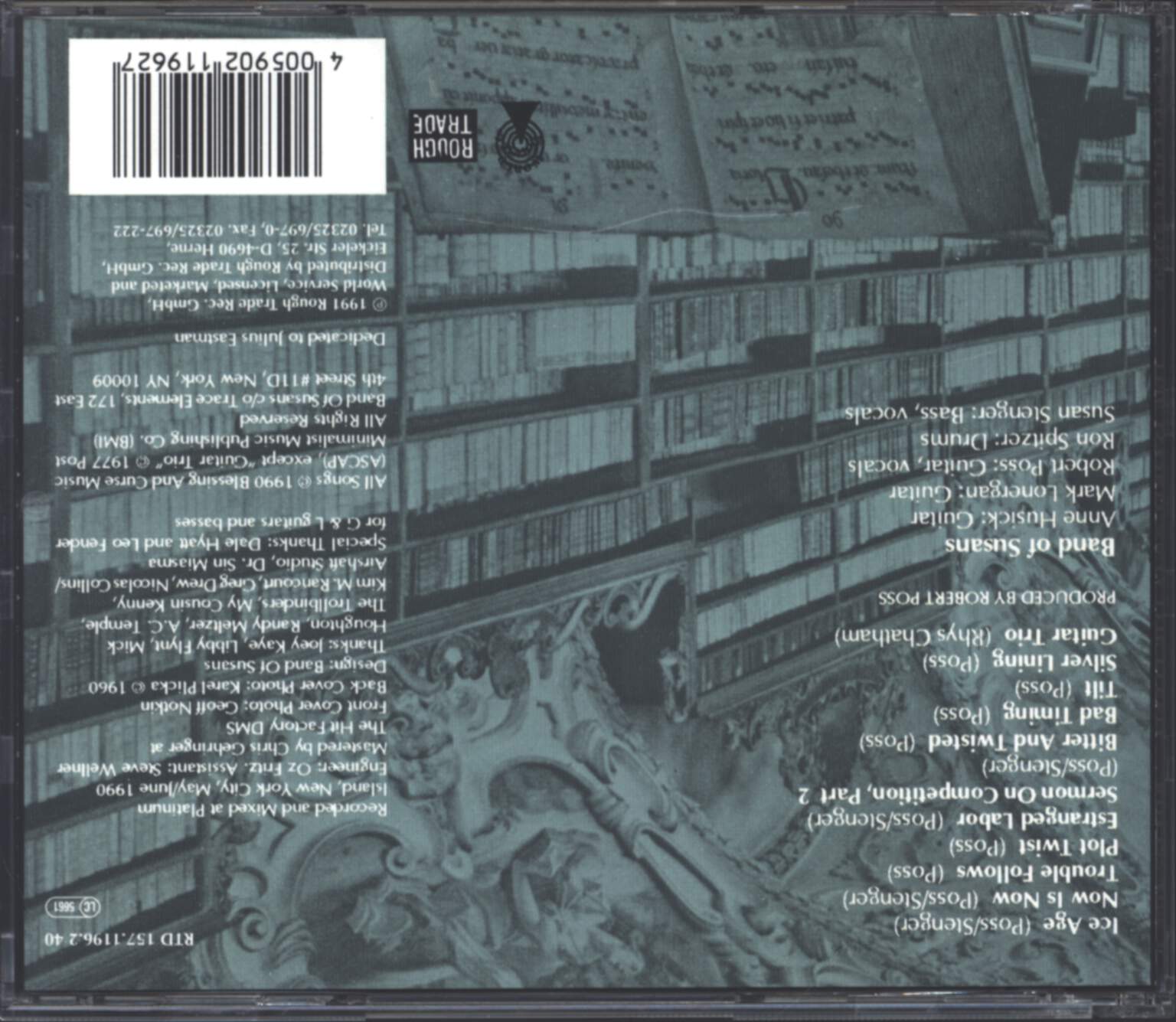 Band Of Susans: The Word And The Flesh, CD