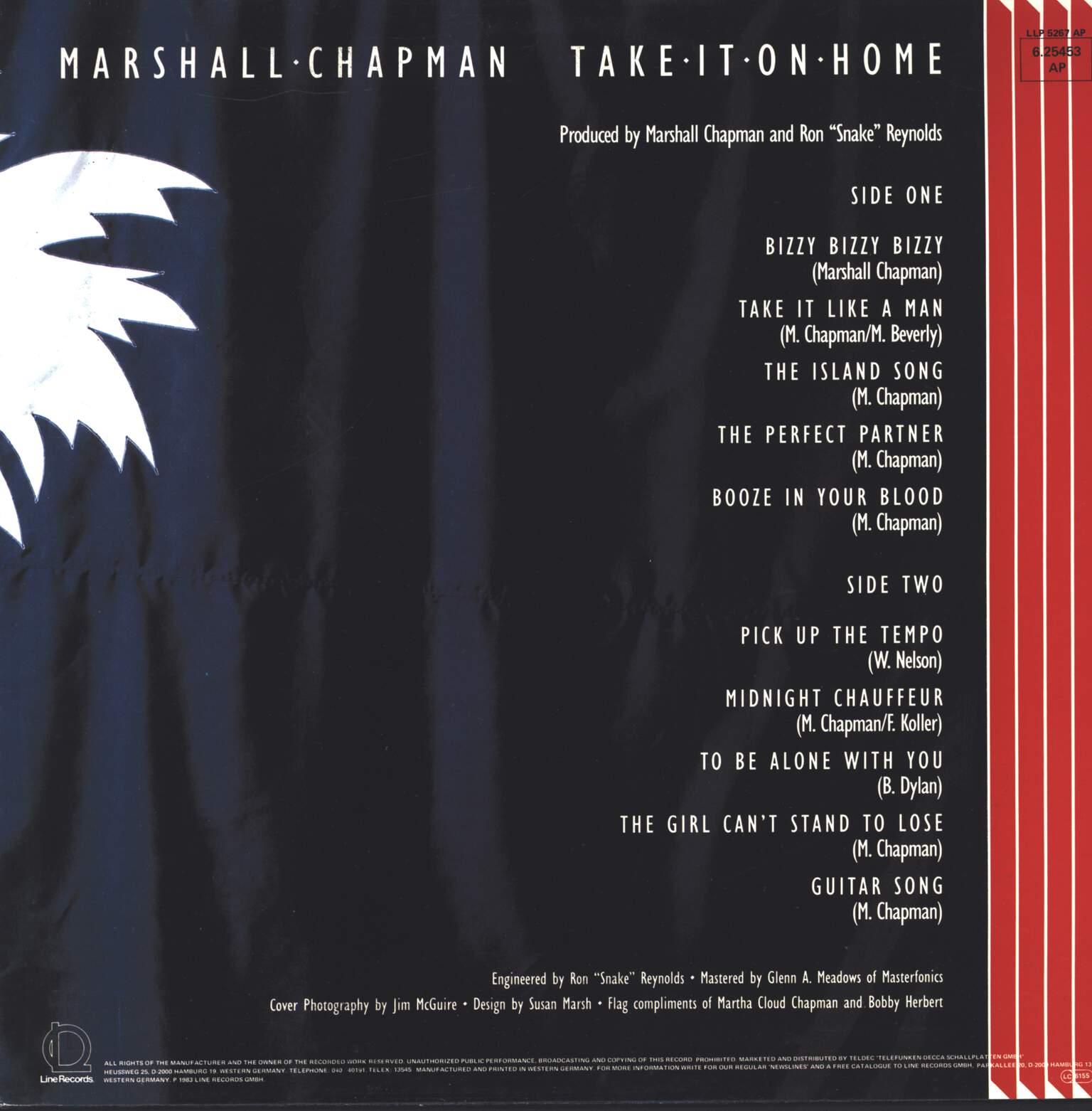 Marshall Chapman: Take It On Home, LP (Vinyl)