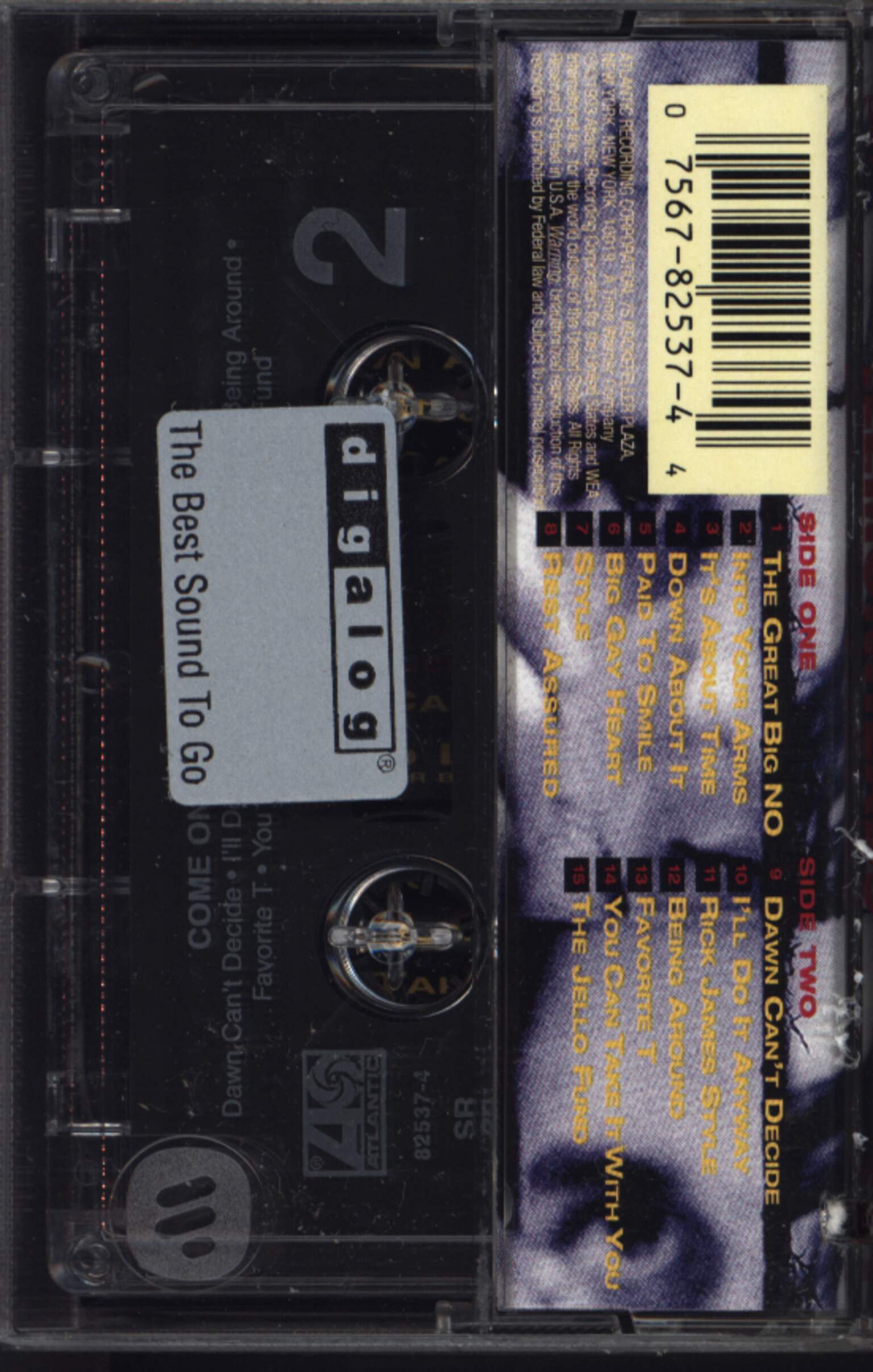 The Lemonheads: Come On Feel The Lemonheads, Compact Cassette