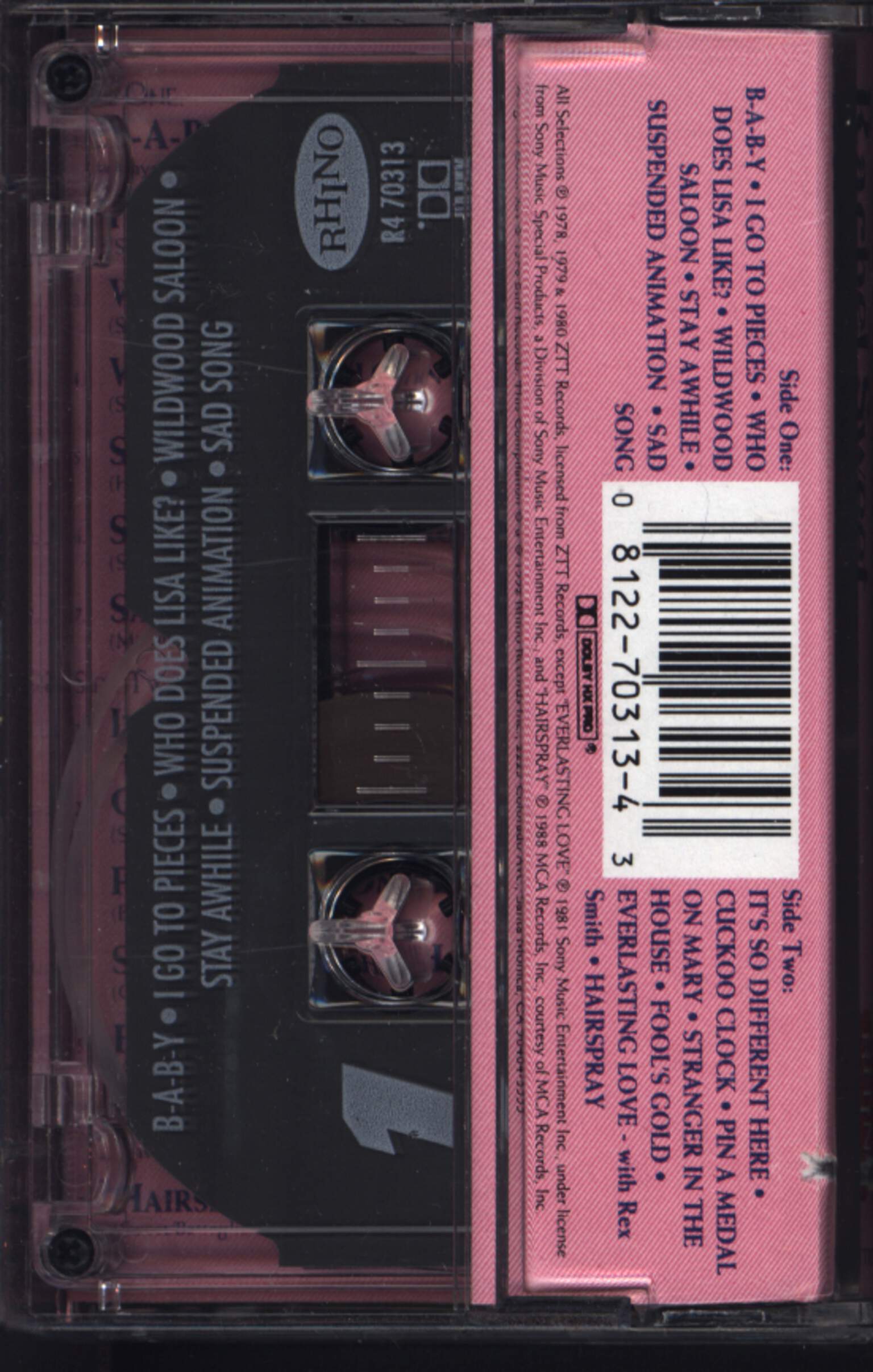 Rachel Sweet: Fool Around: The Best Of Rachel Sweet, Compact Cassette