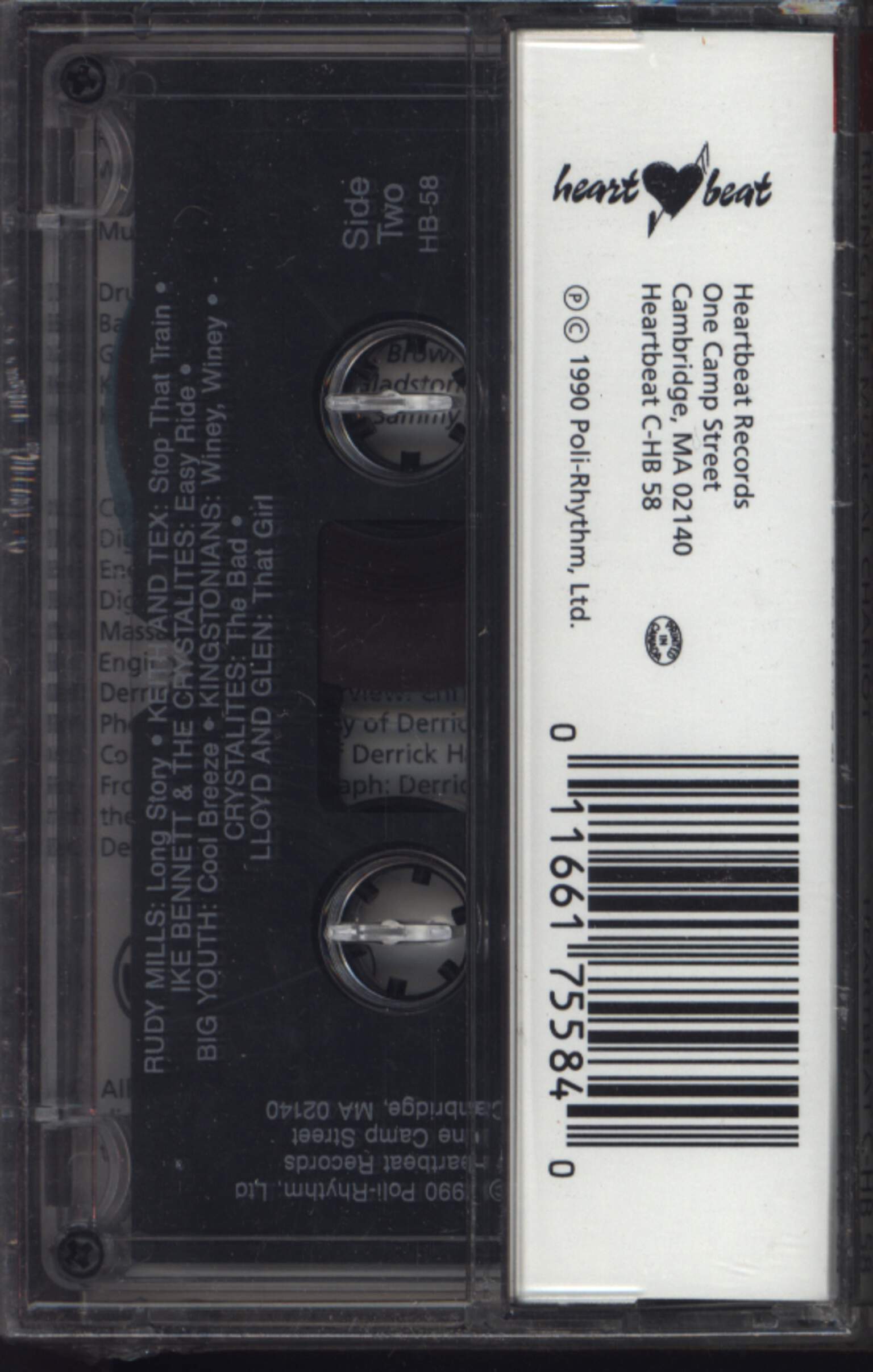 Derrick Harriott: Riding The Musical Chariot, Compact Cassette