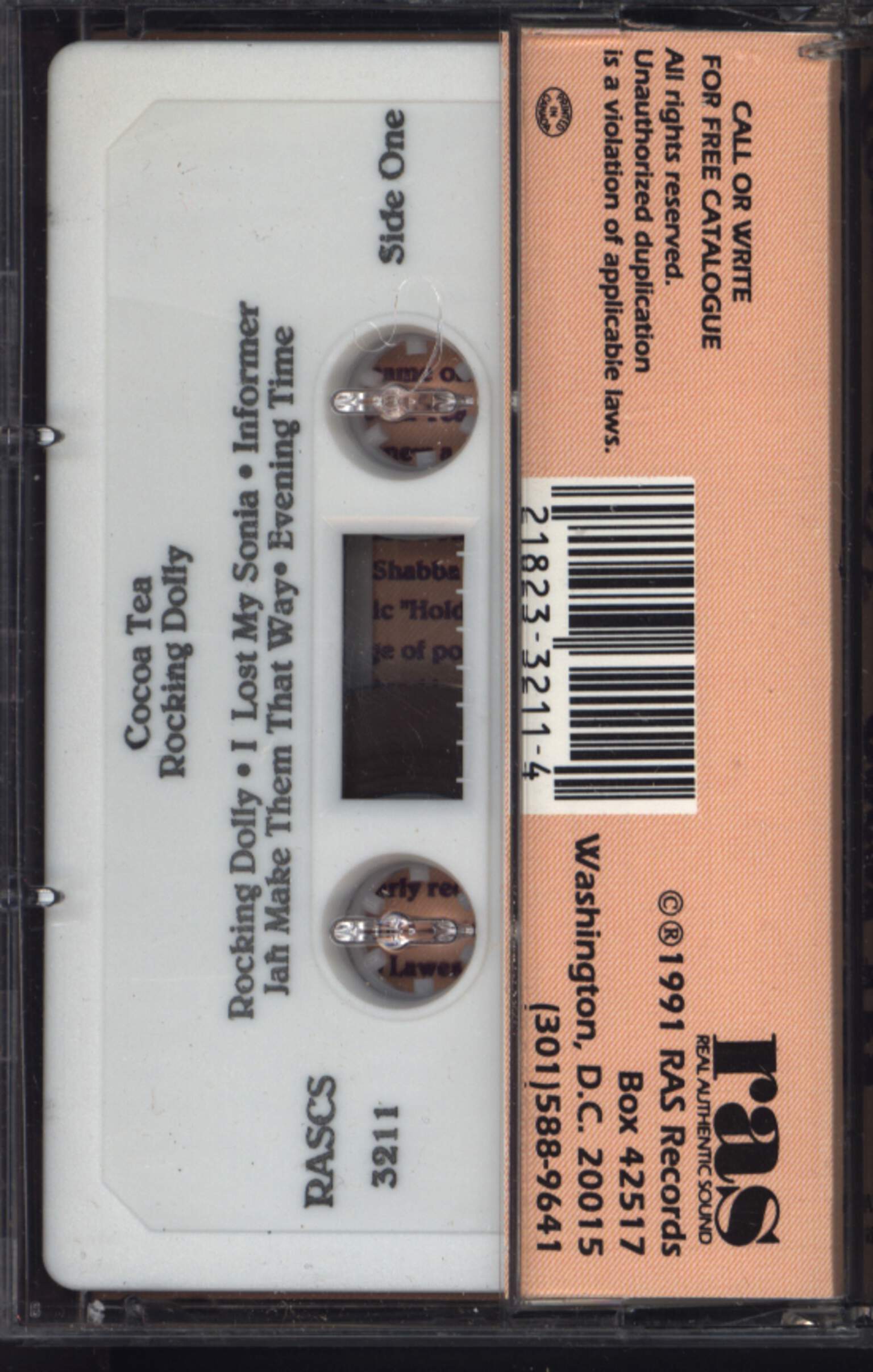 Cocoa Tea: Rocking Dolly, Compact Cassette