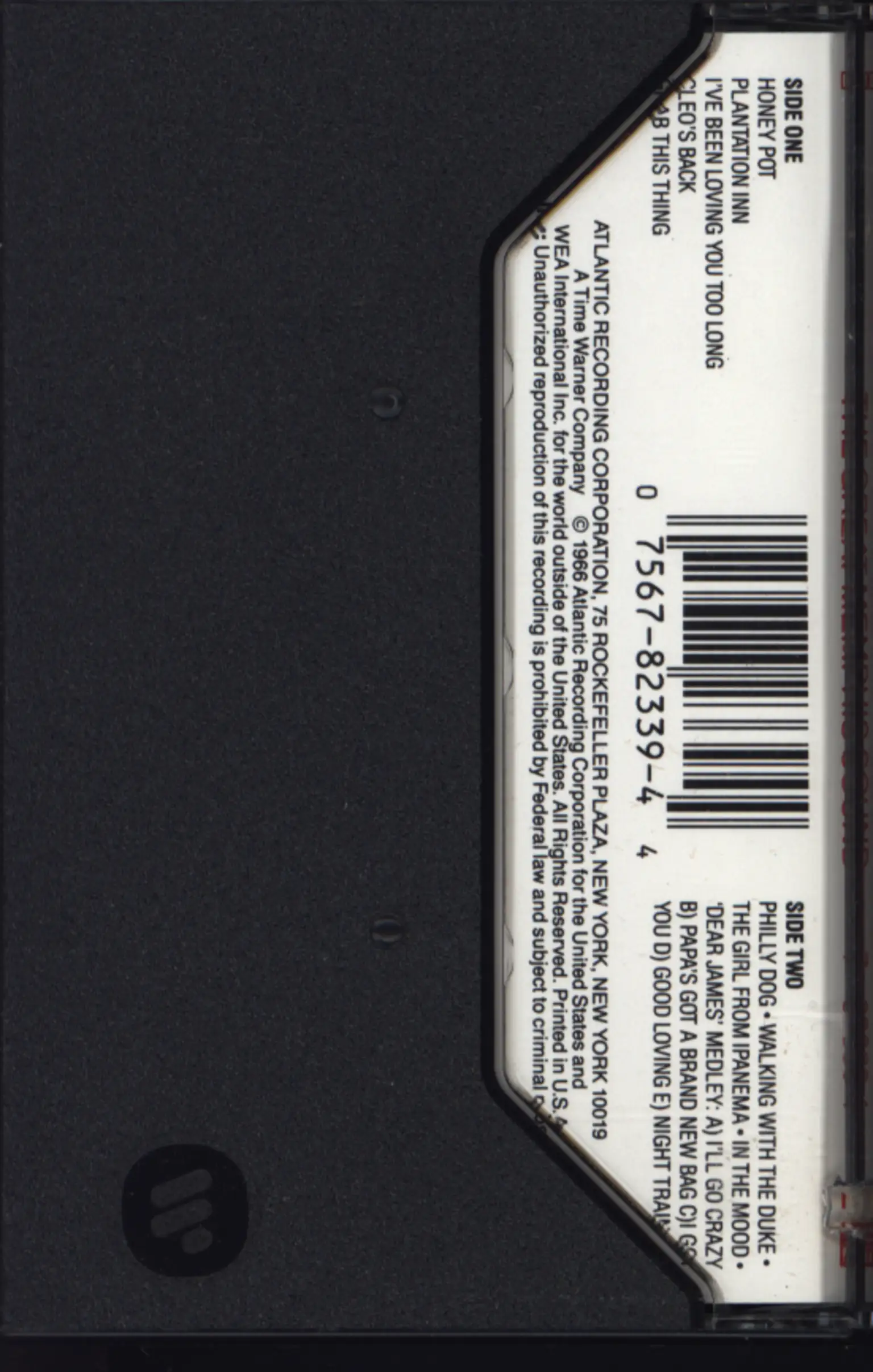 The Mar-Keys: The Great Memphis Sound, Tape