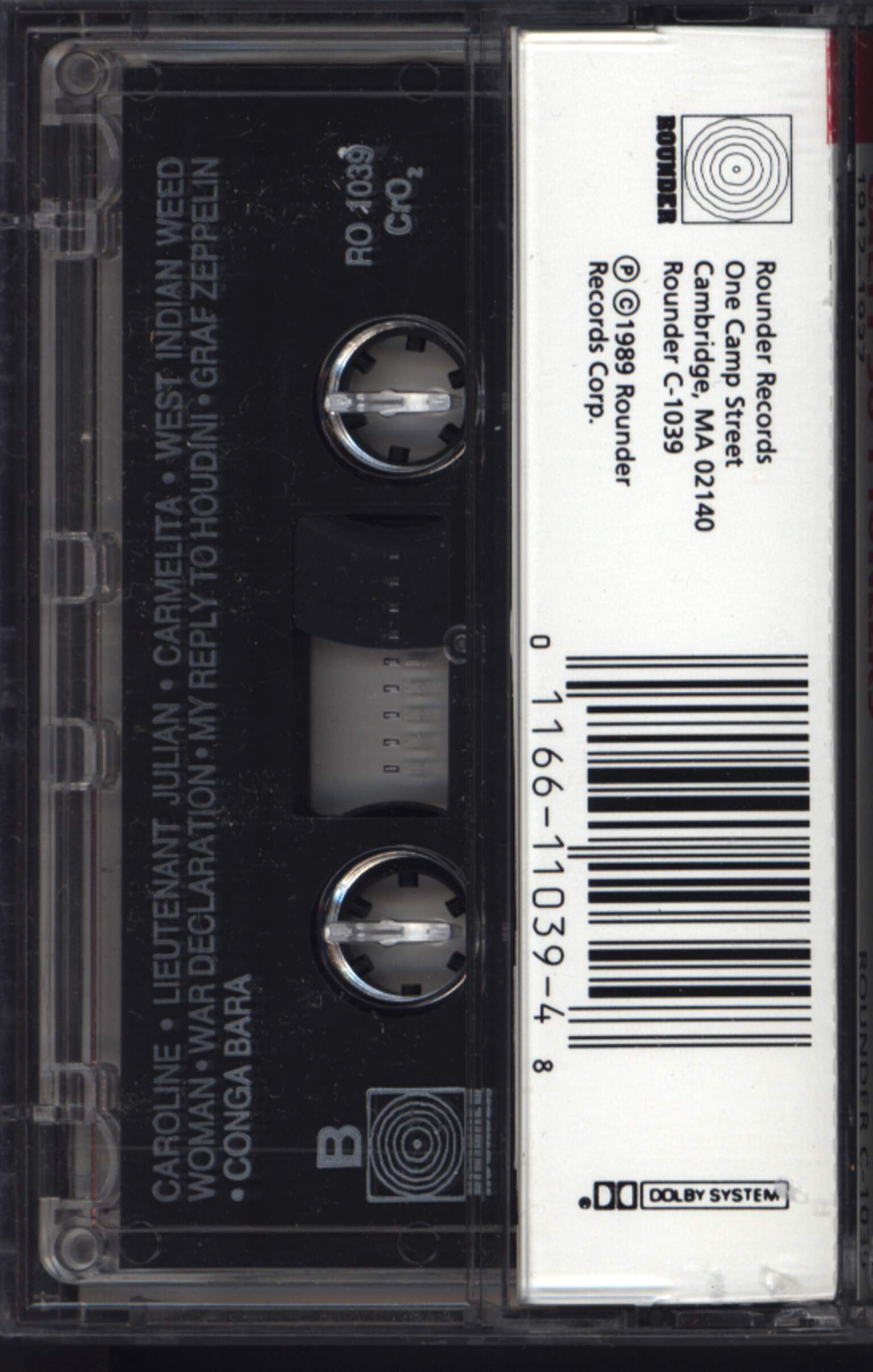 Various: Calypso Pioneers (1912-1937), Compact Cassette