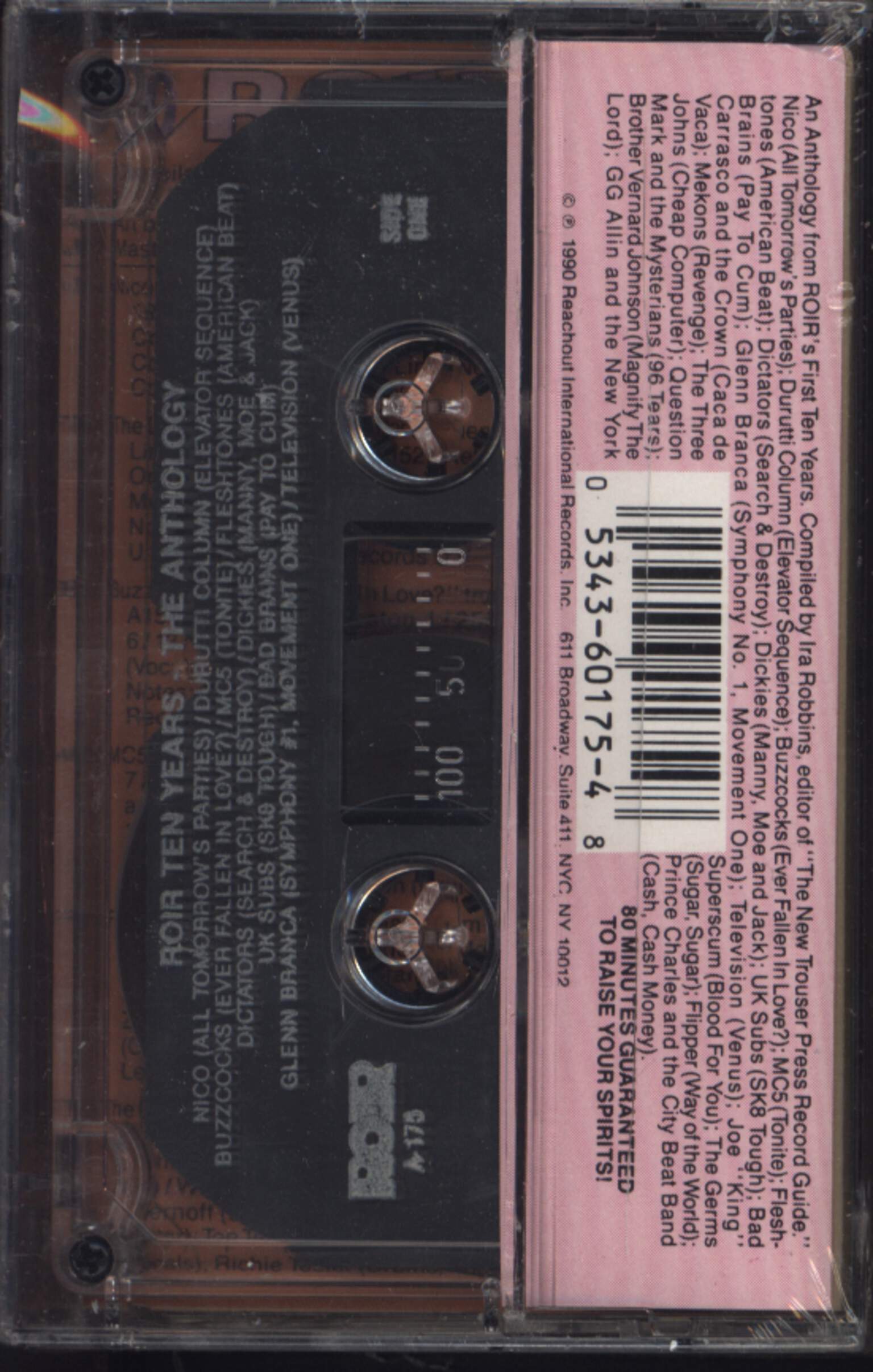 Various: 10 ROIR Years, Compact Cassette