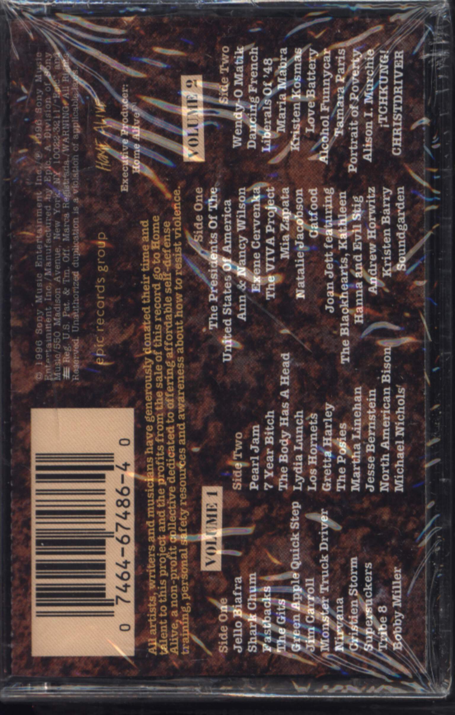 Various: Home Alive - The Art Of Self Defense, 2×Tape