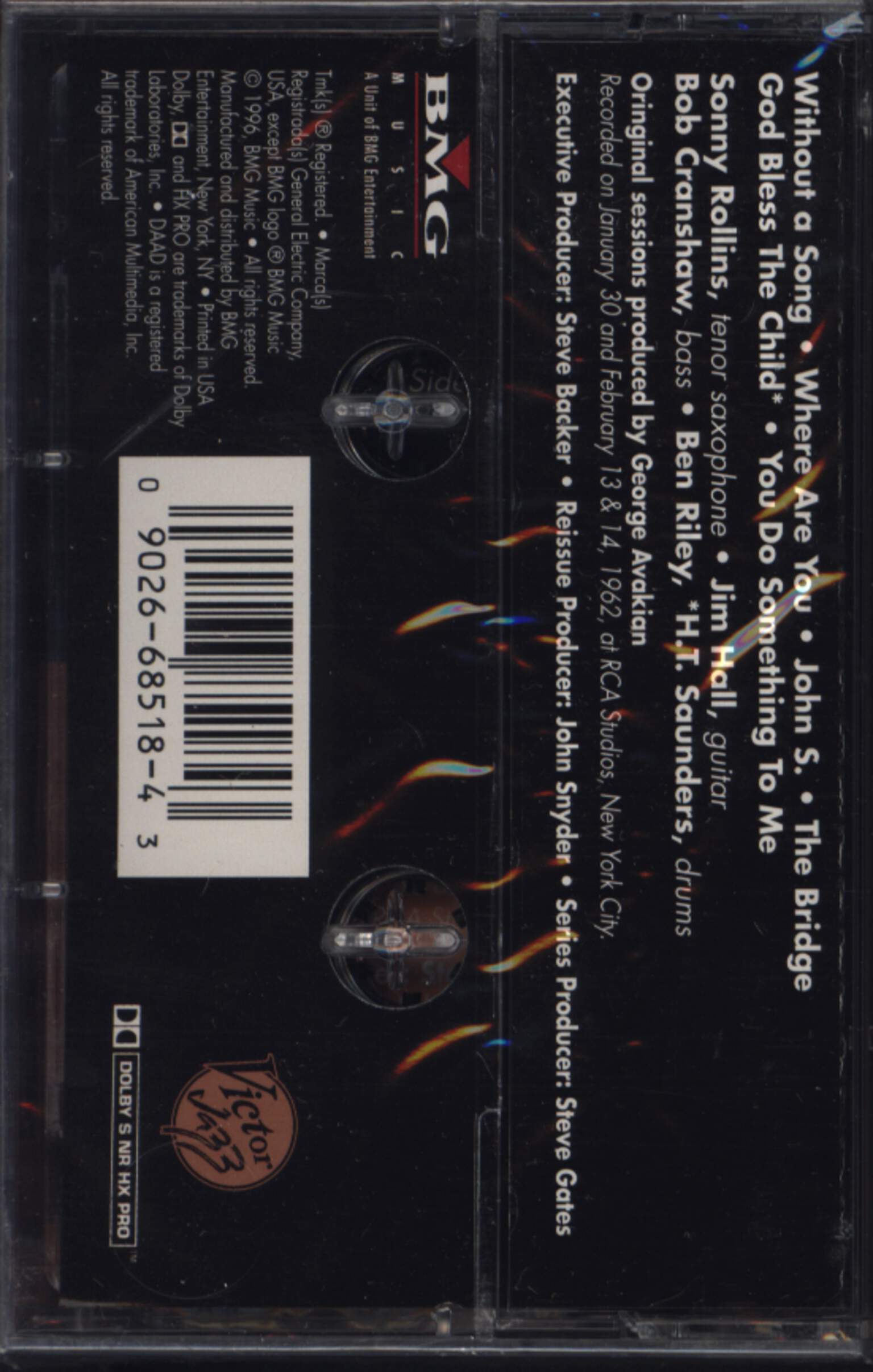 Sonny Rollins: The Bridge, Compact Cassette