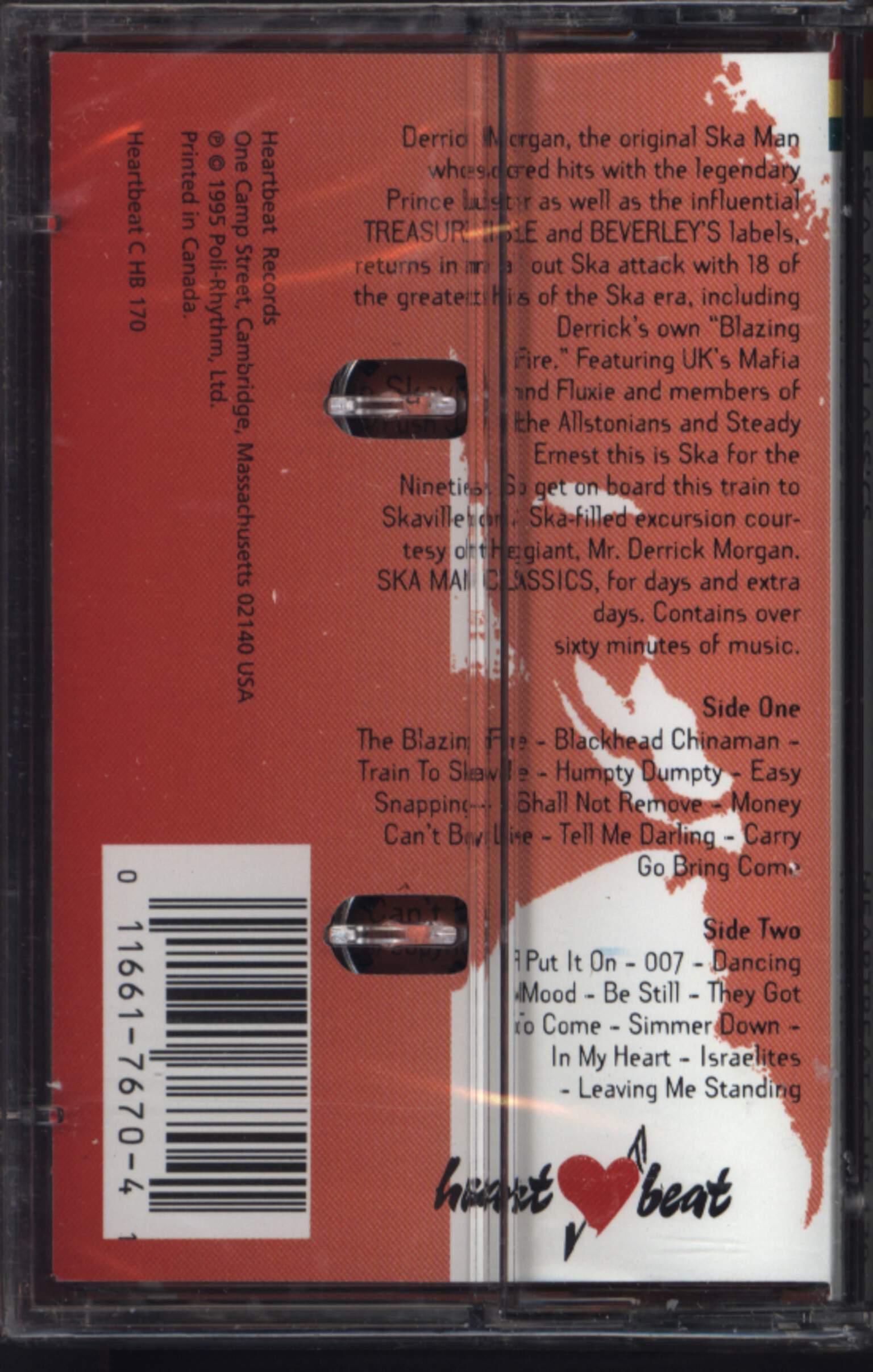 Derrick Morgan: Ska Man Classics, Compact Cassette