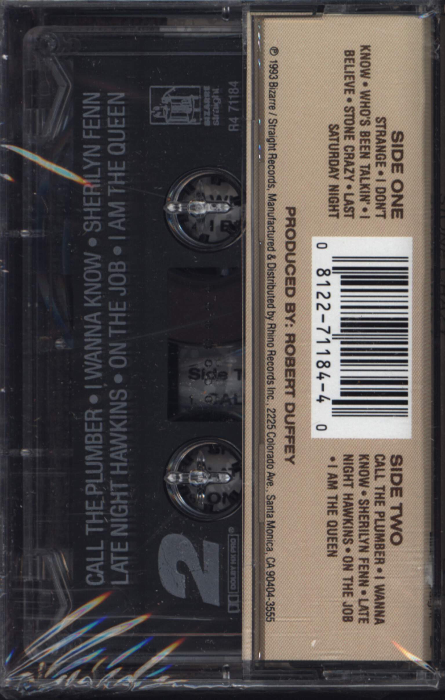 Screamin'jay Hawkins: Stone Crazy, Compact Cassette