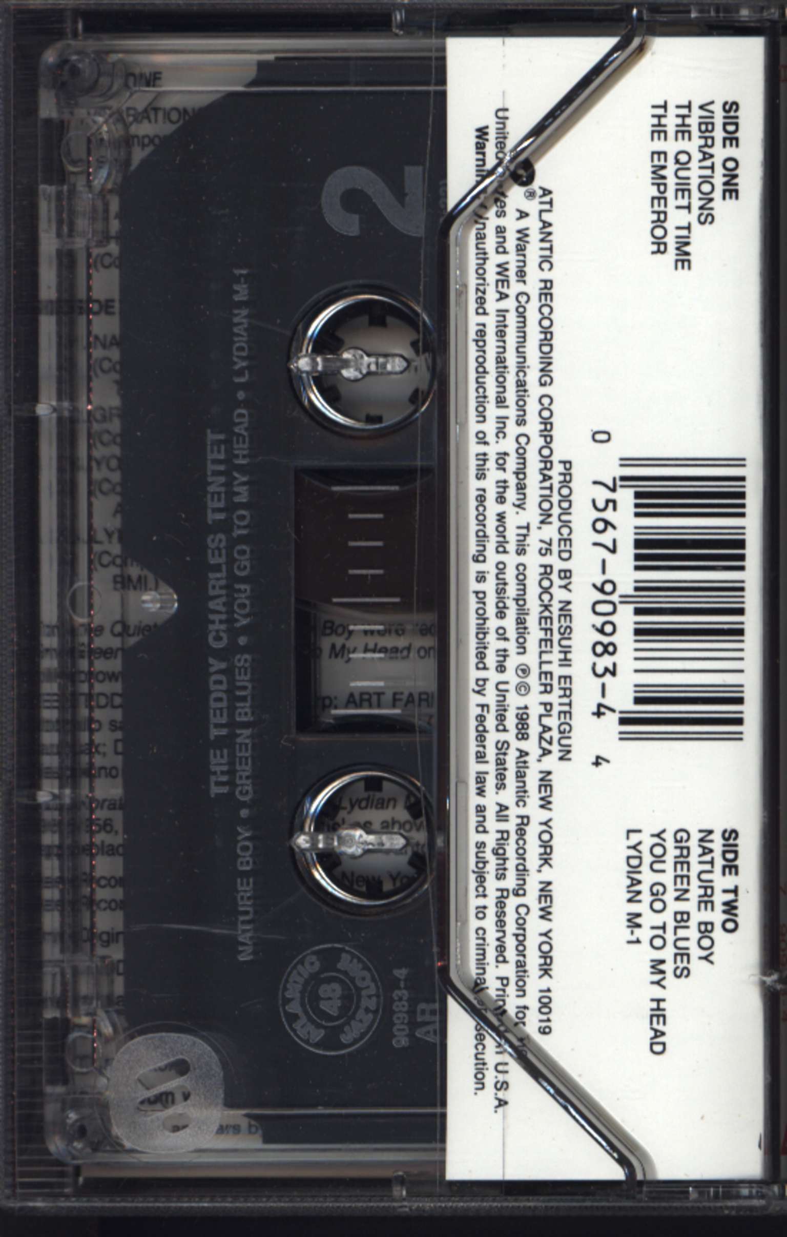The Teddy Charles Tentet: The Teddy Charles Tentet, Tape