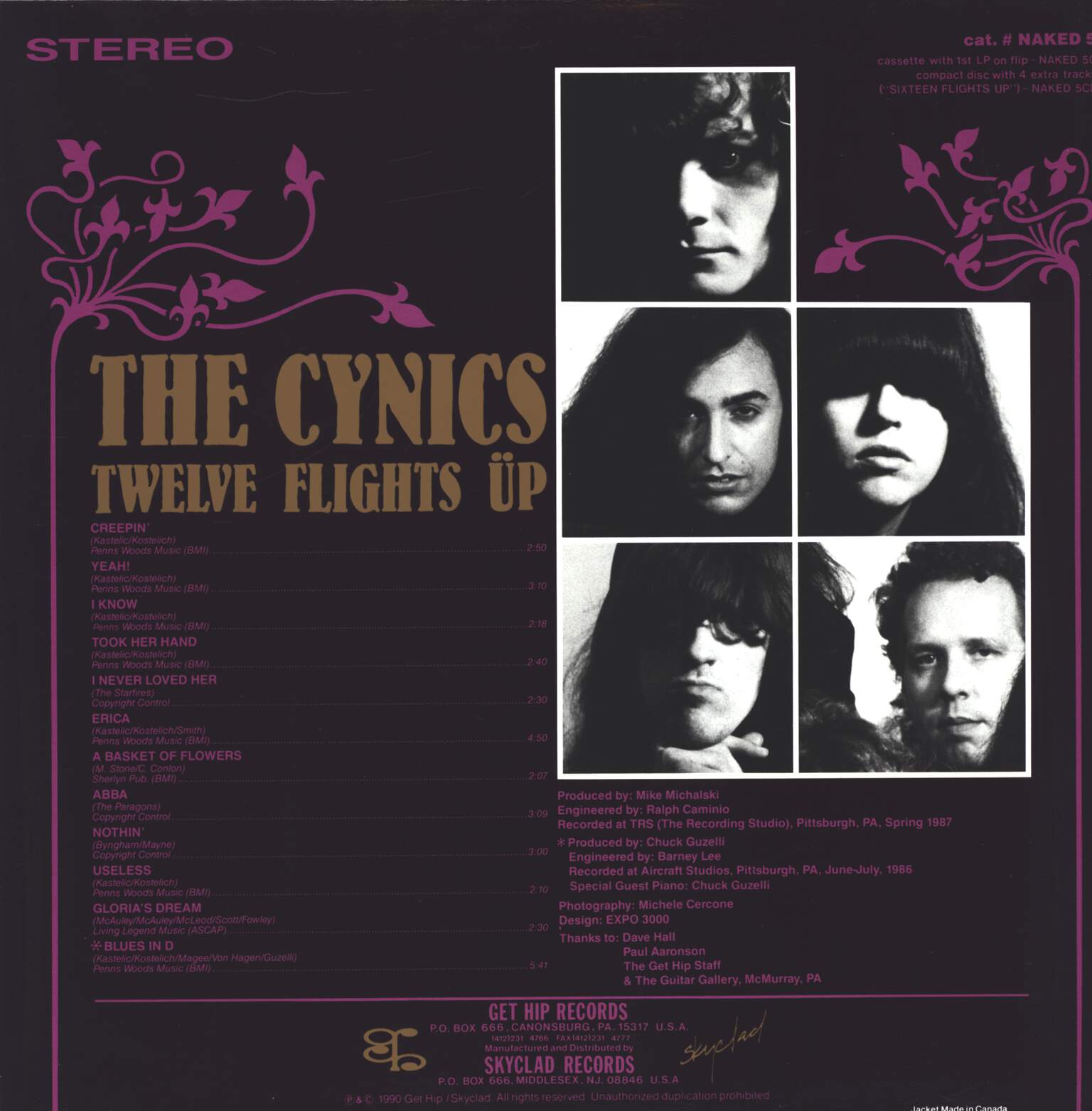 The Cynics: Twelve Flights Up, LP (Vinyl)