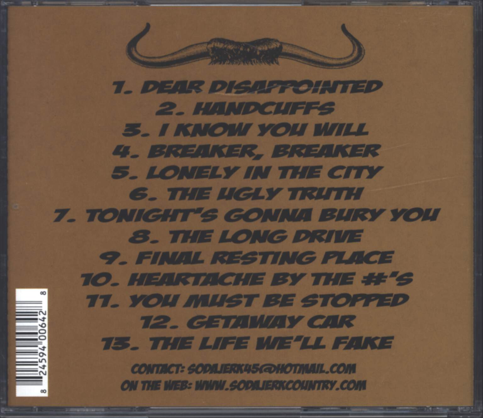 Sodajerk: Sodajerk, CD