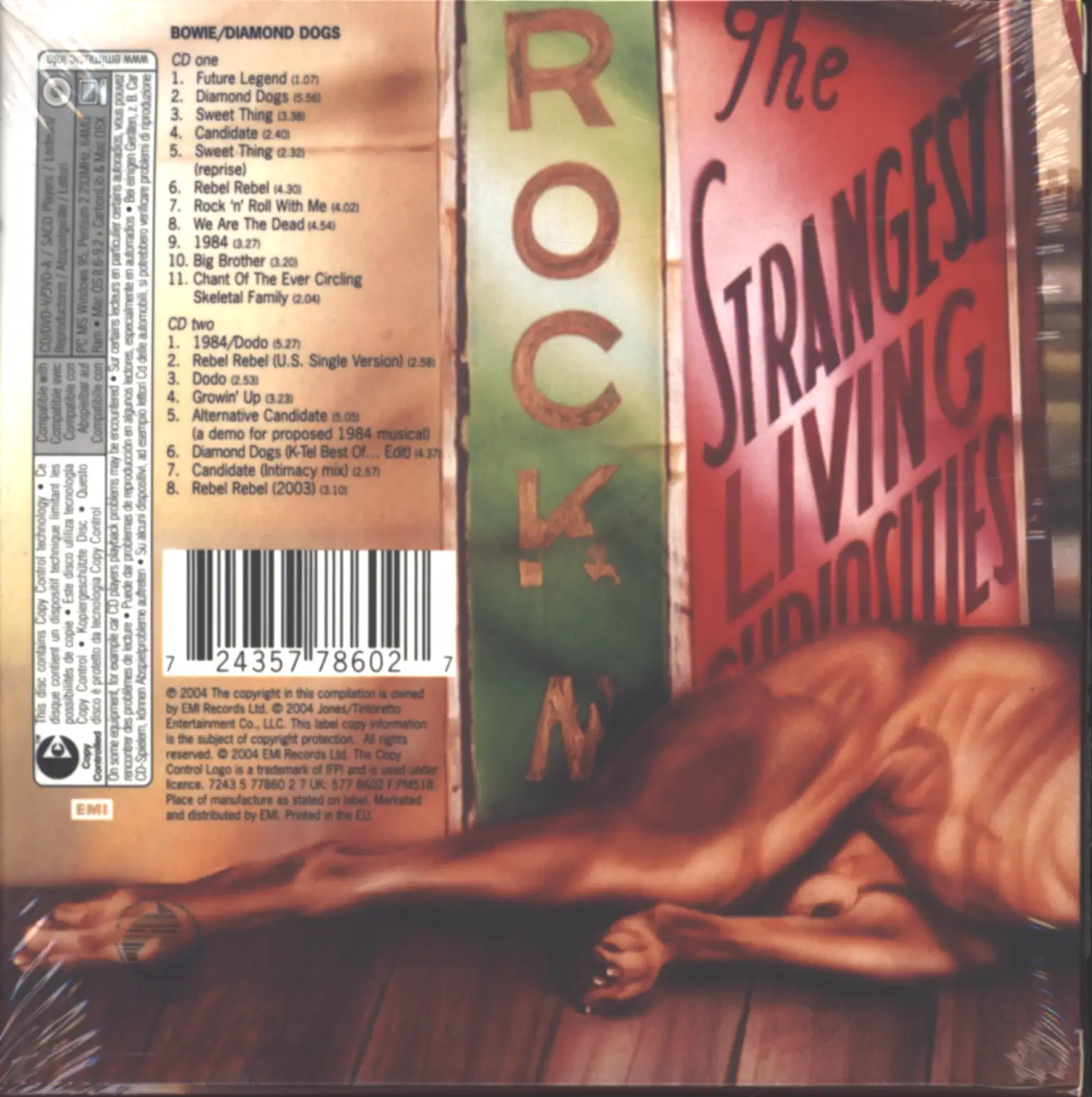 David Bowie: Diamond Dogs, CD